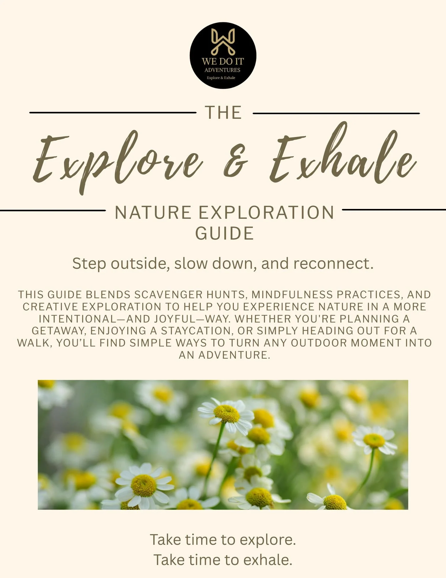 The Explore & Exhale Nature Activity Guide