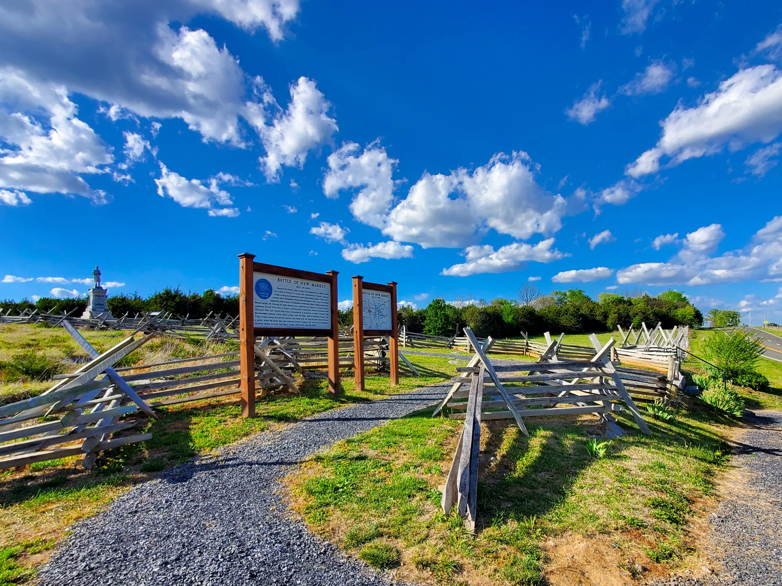 New Market VA battlefield and signs.jpg