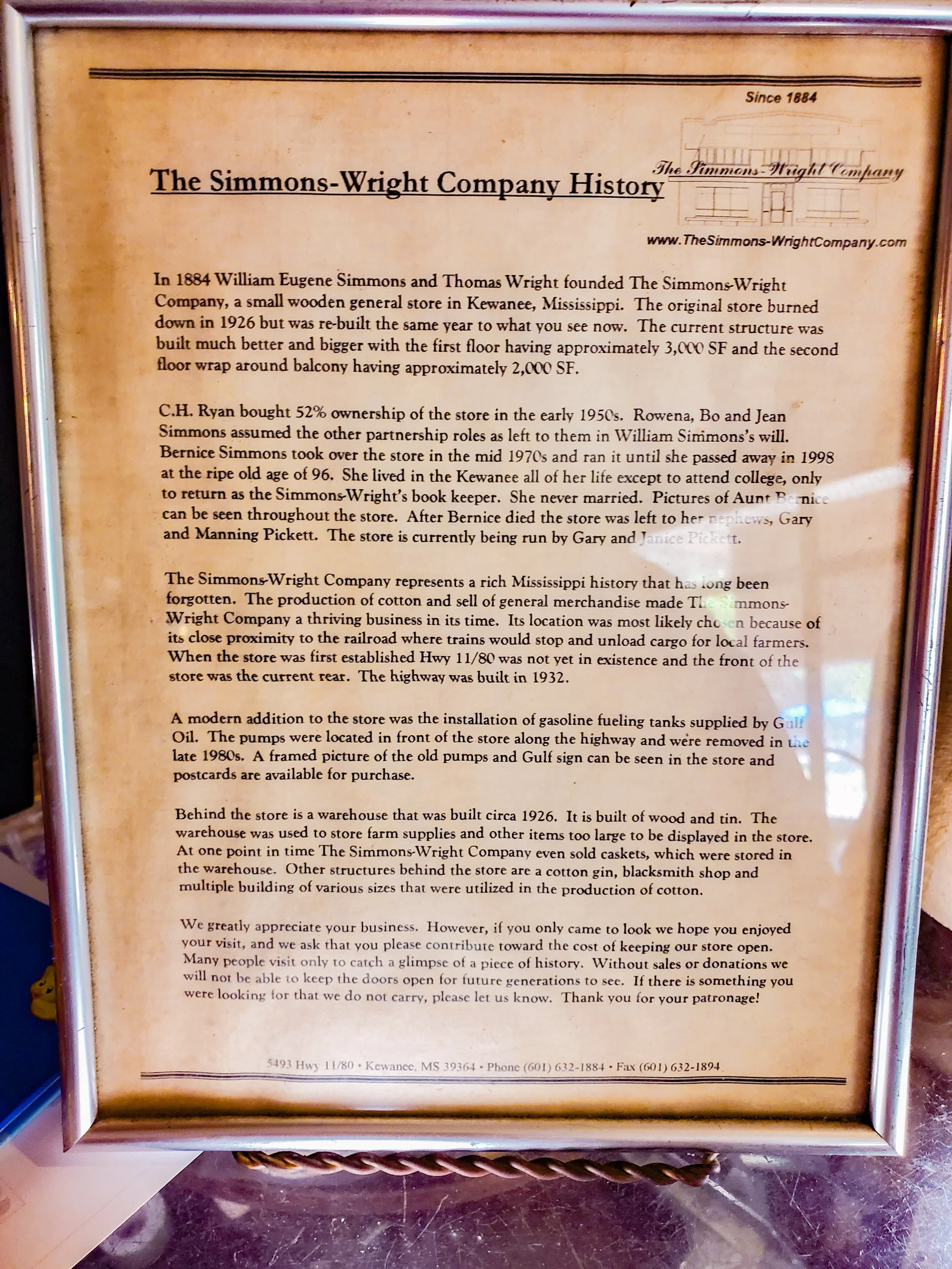 The Simmons-Wright Company