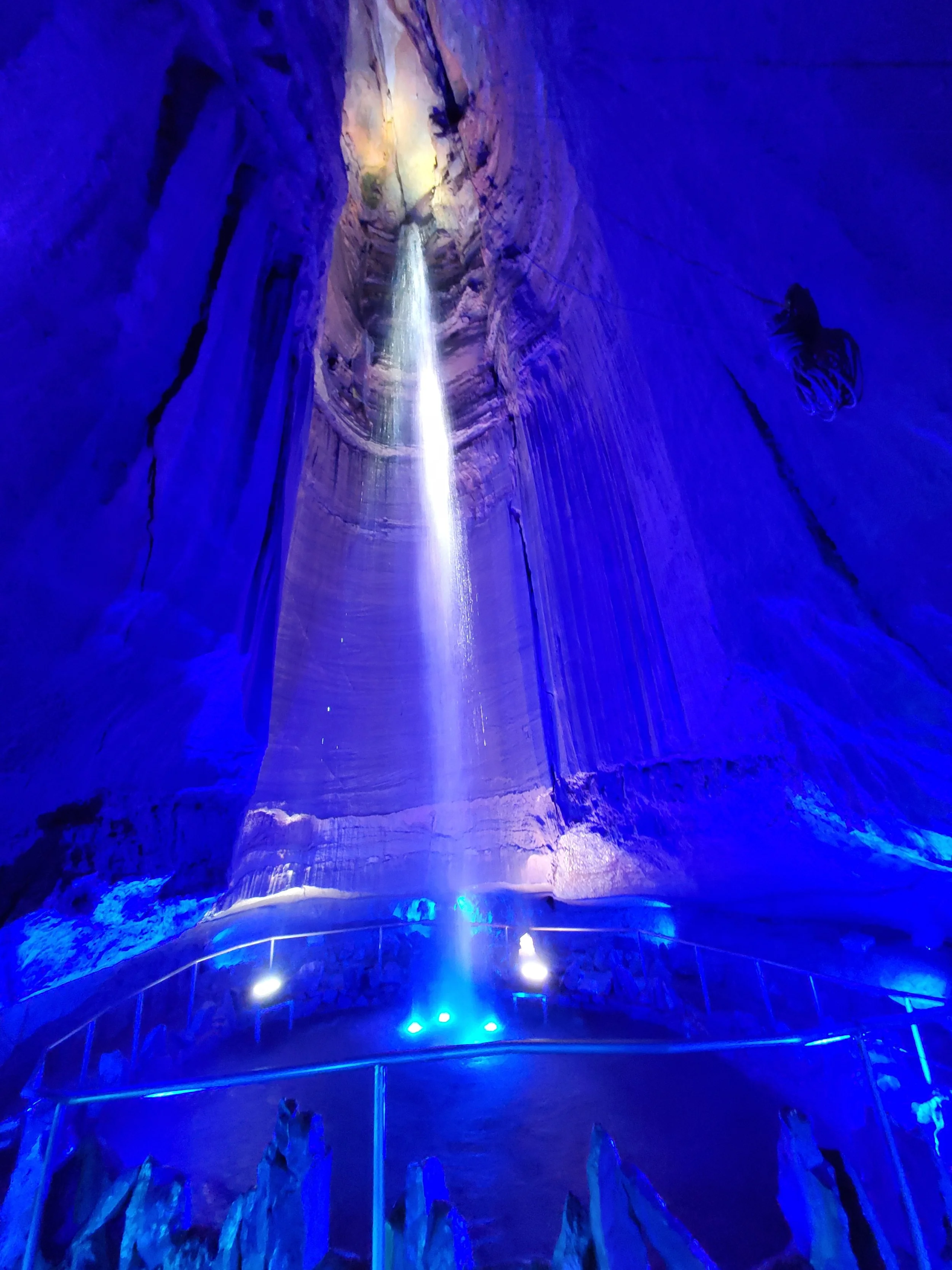 Ruby Falls waterfall