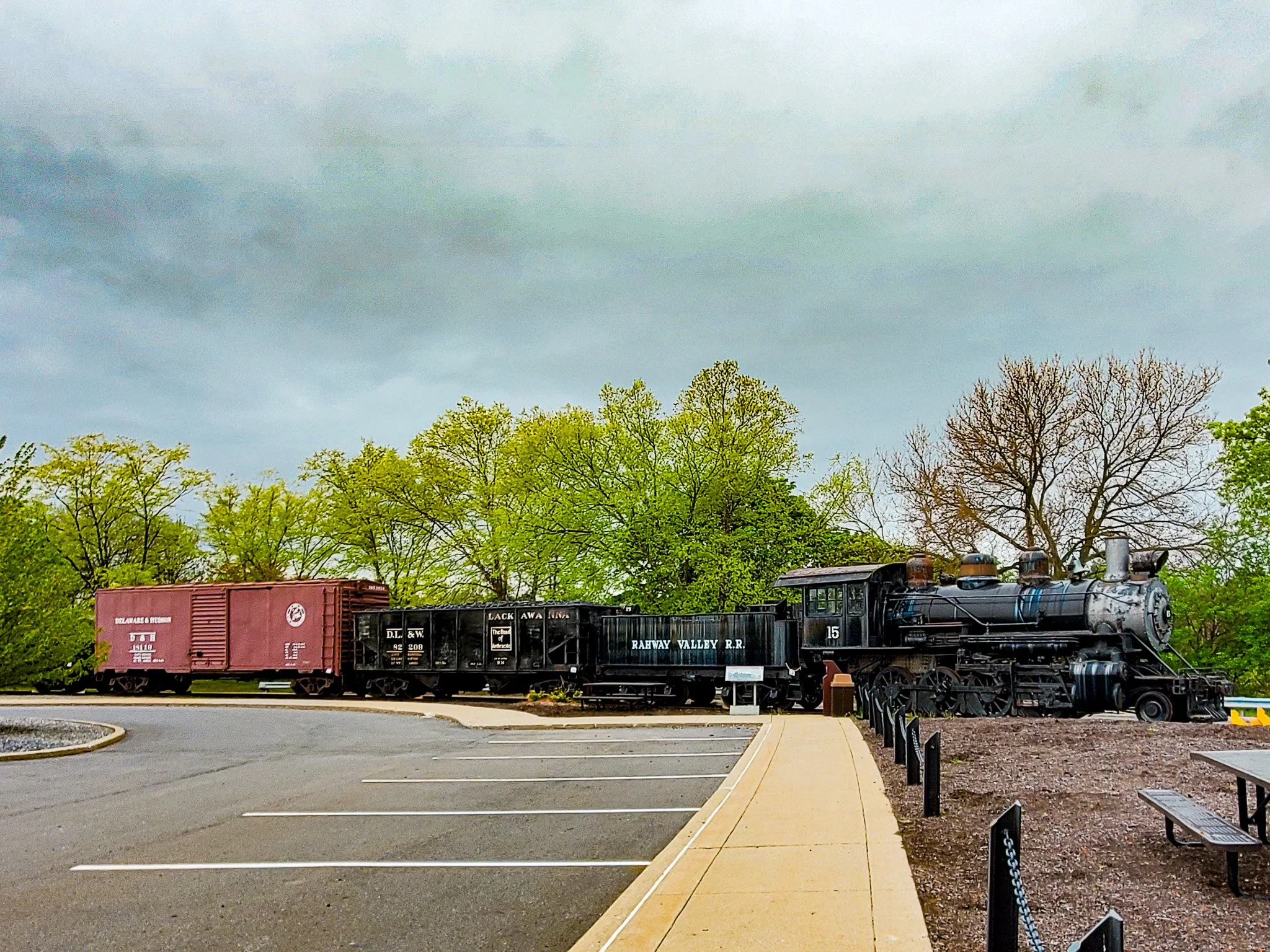 Rahway RR train at Scranton Trolley Museum.jpg