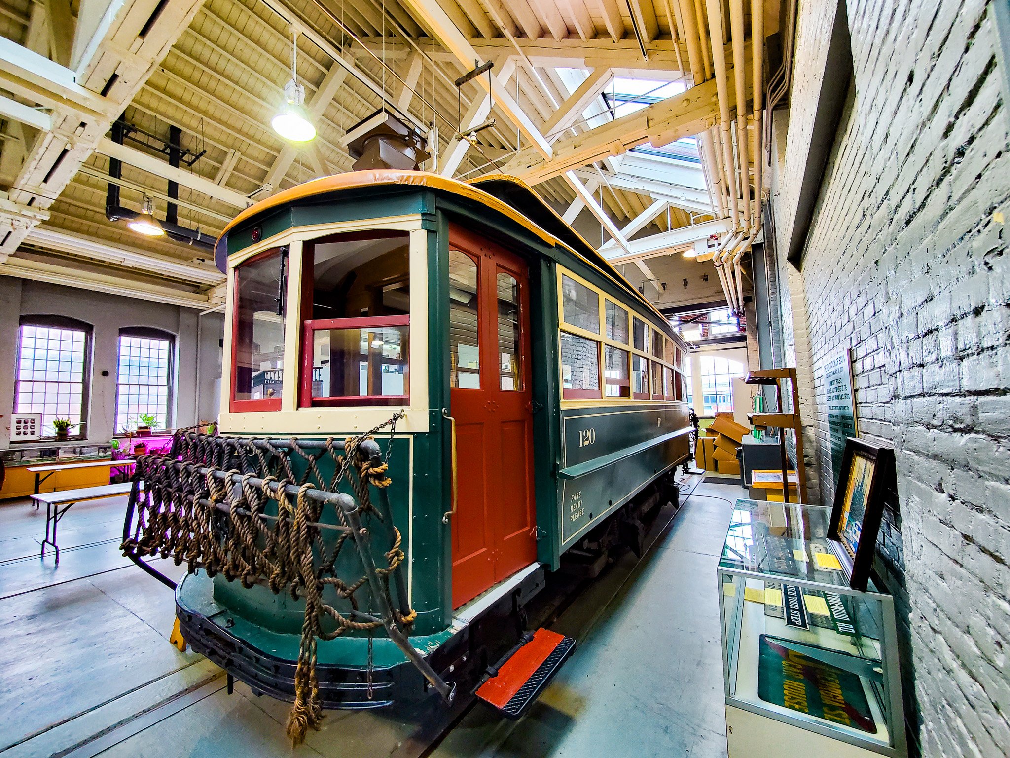 Trolley front at Scranton Trolley Museum.jpg