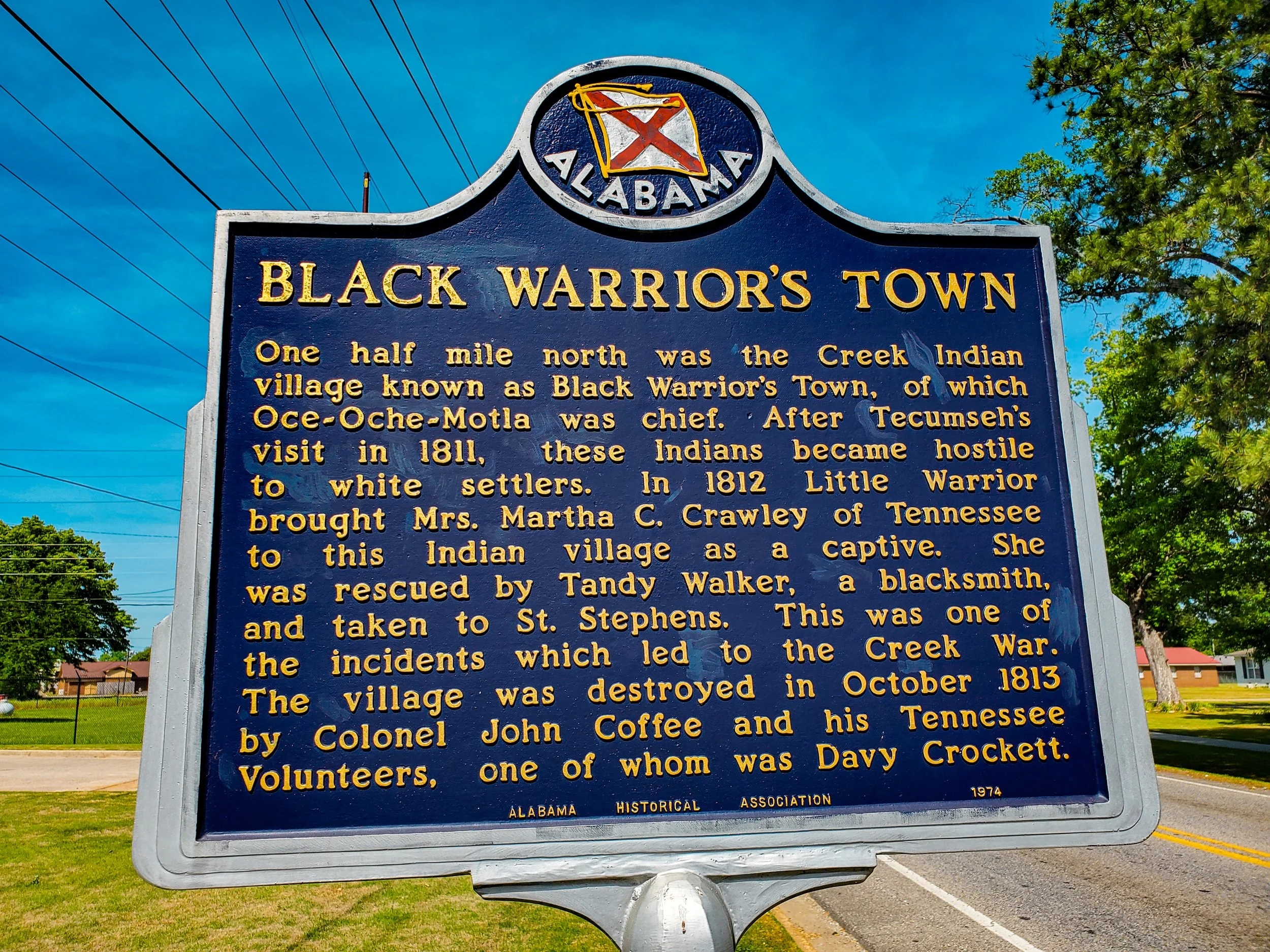 Black Warrior Marker