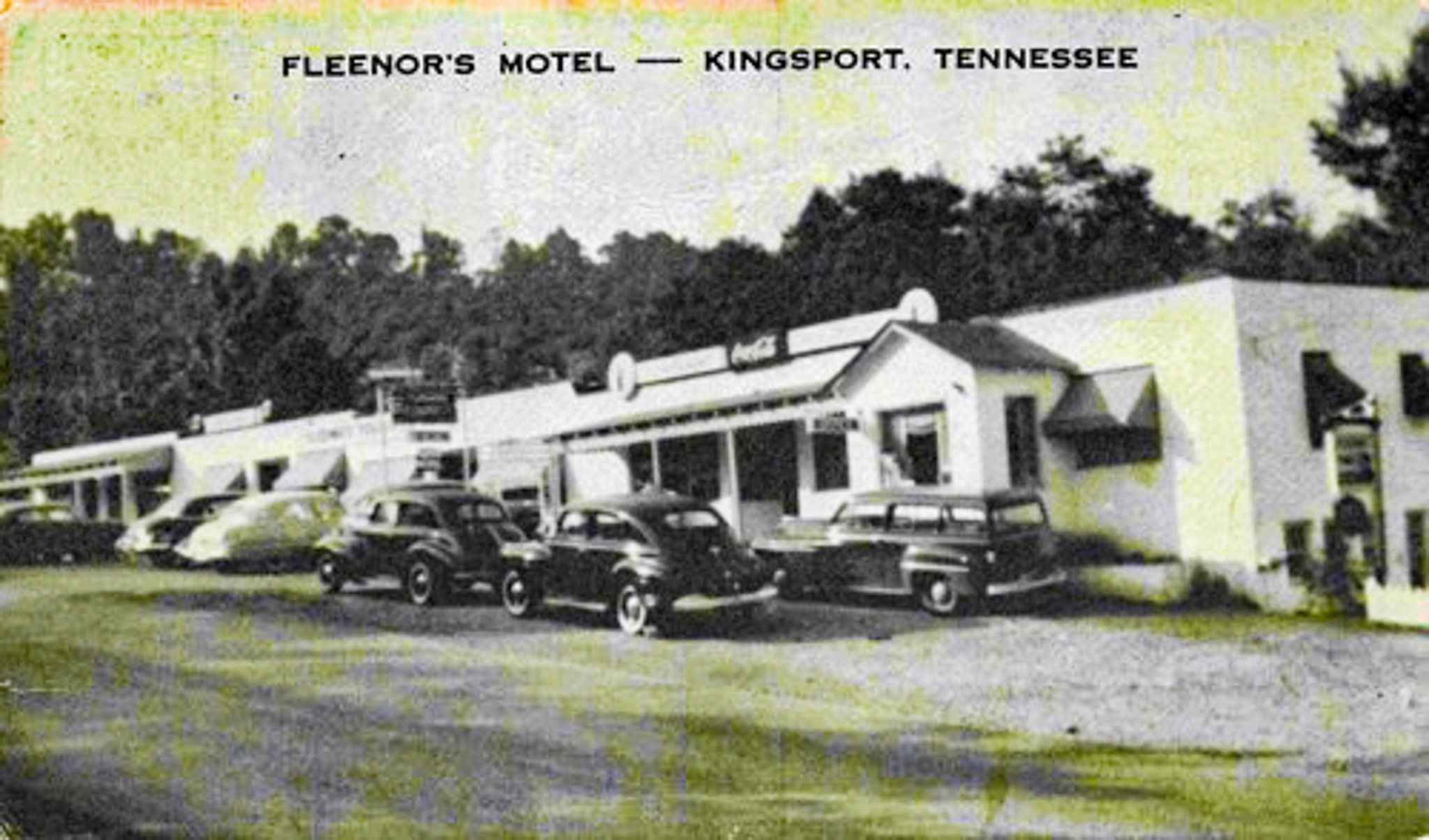 Fleenor's Motel Postcard