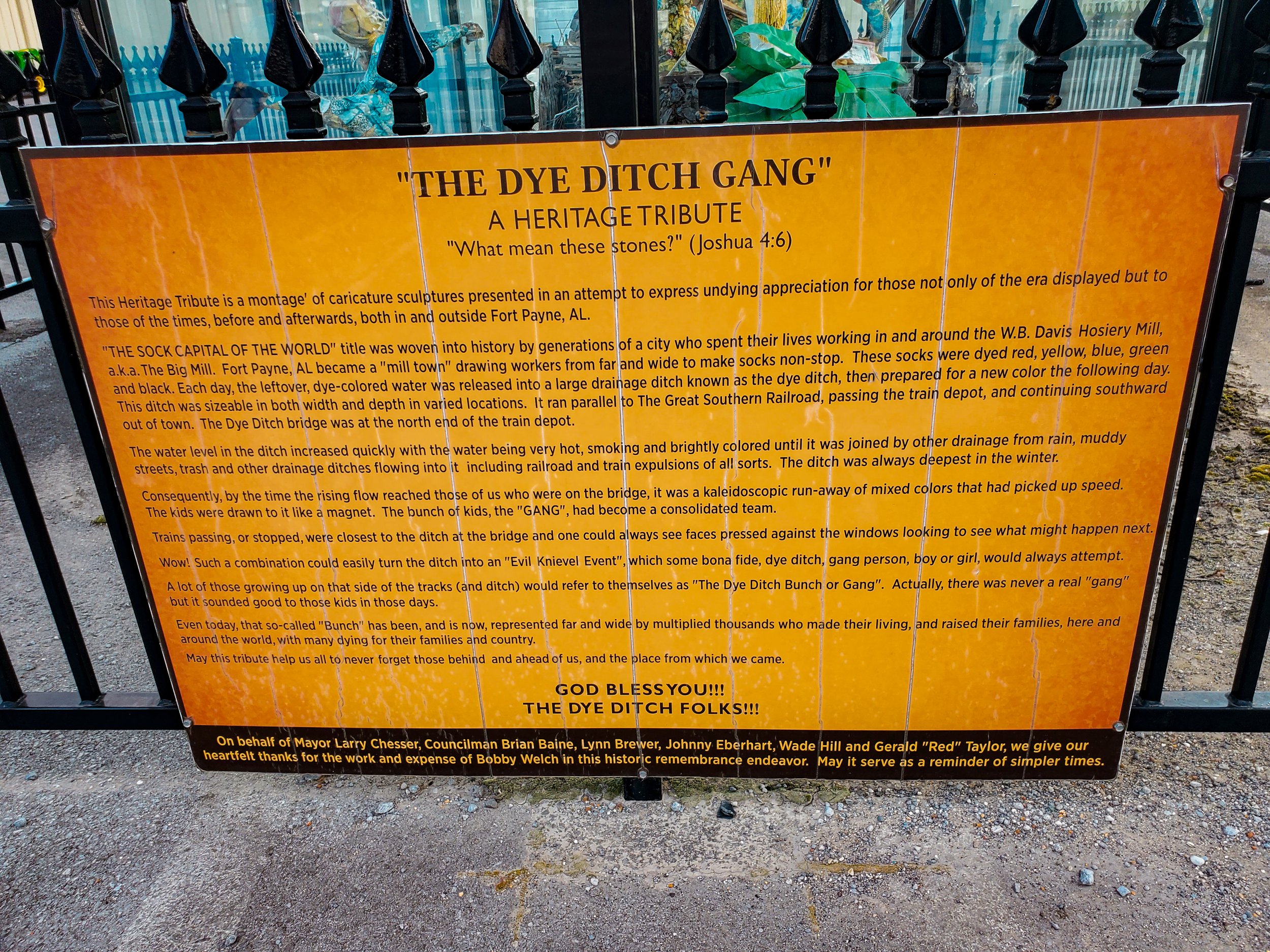 The Dye Ditch Gang