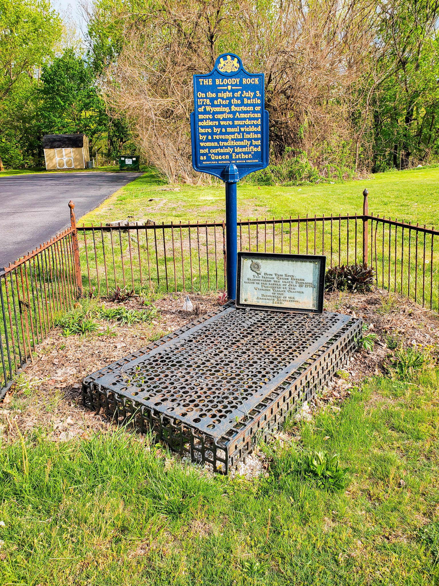 Queen Esther_s bloody rock monument Wyoming PA.jpg
