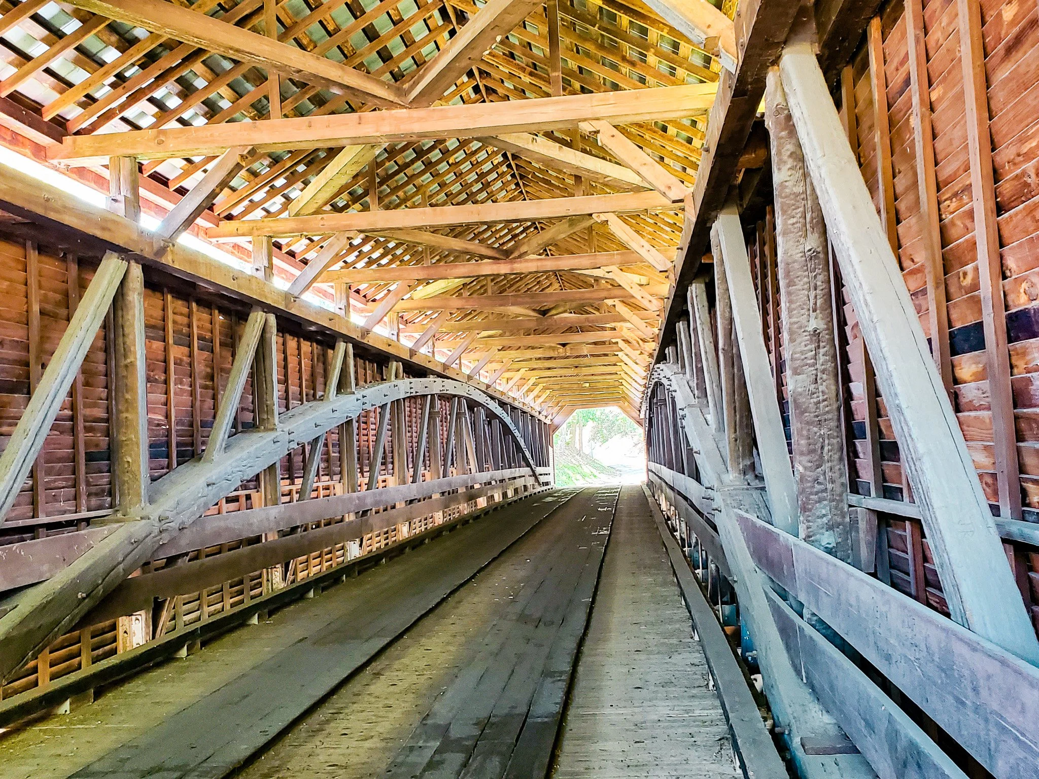 Meems Bottom Covered Bridge end opening Mt Jackson VA.jpg