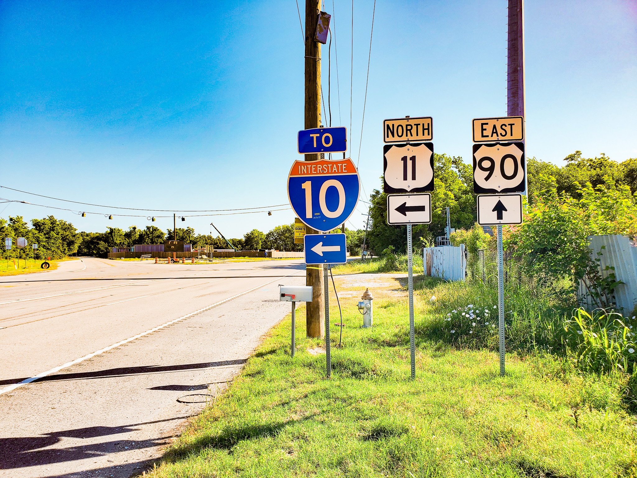 Southern Terminus of Historic Route 11