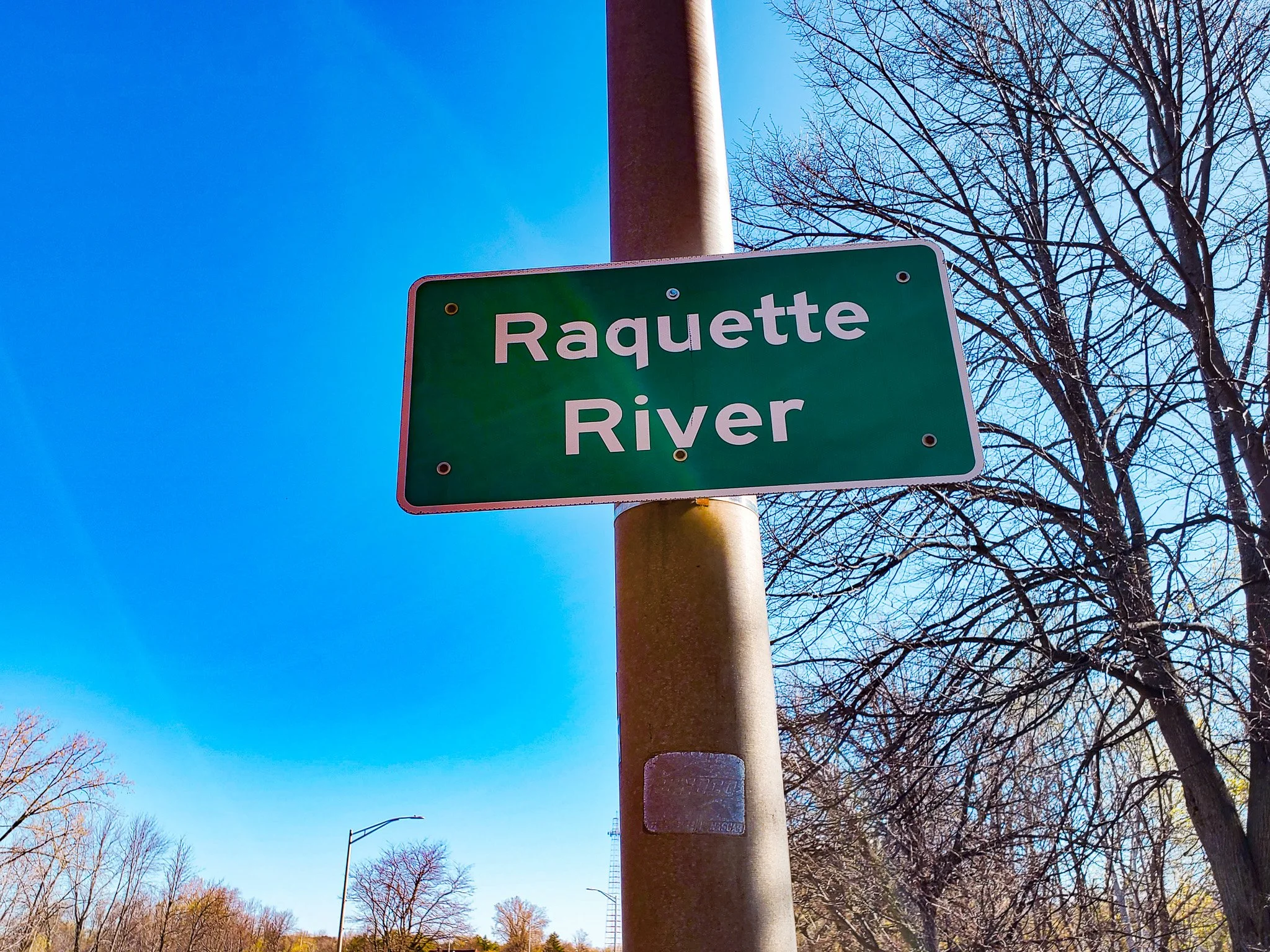 Raquette River sign Pottsdam NY.jpg
