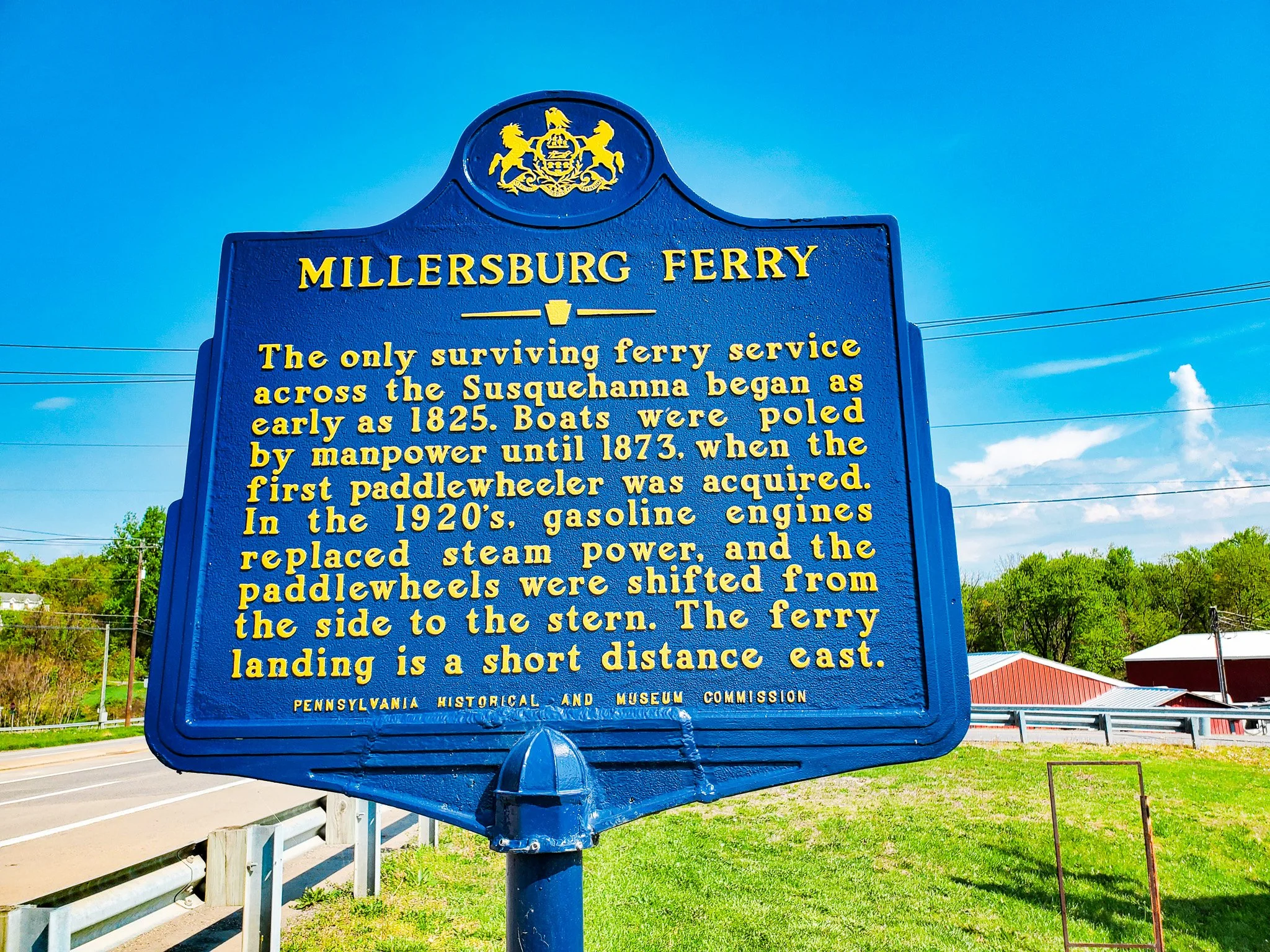 Millersburg Ferry sign close up Liverpool PA.jpg