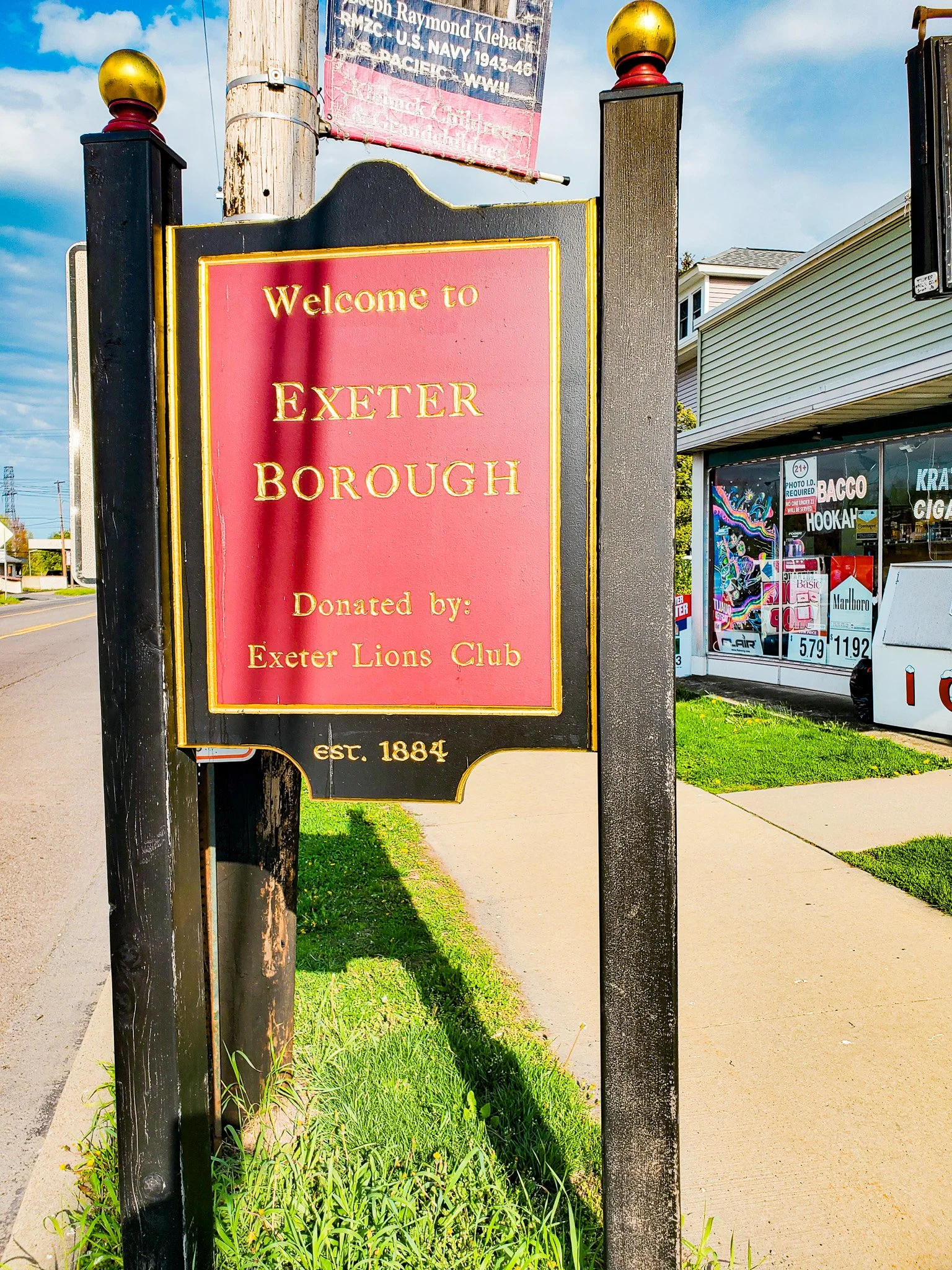 Exeter Borough PA welcome sign.jpg