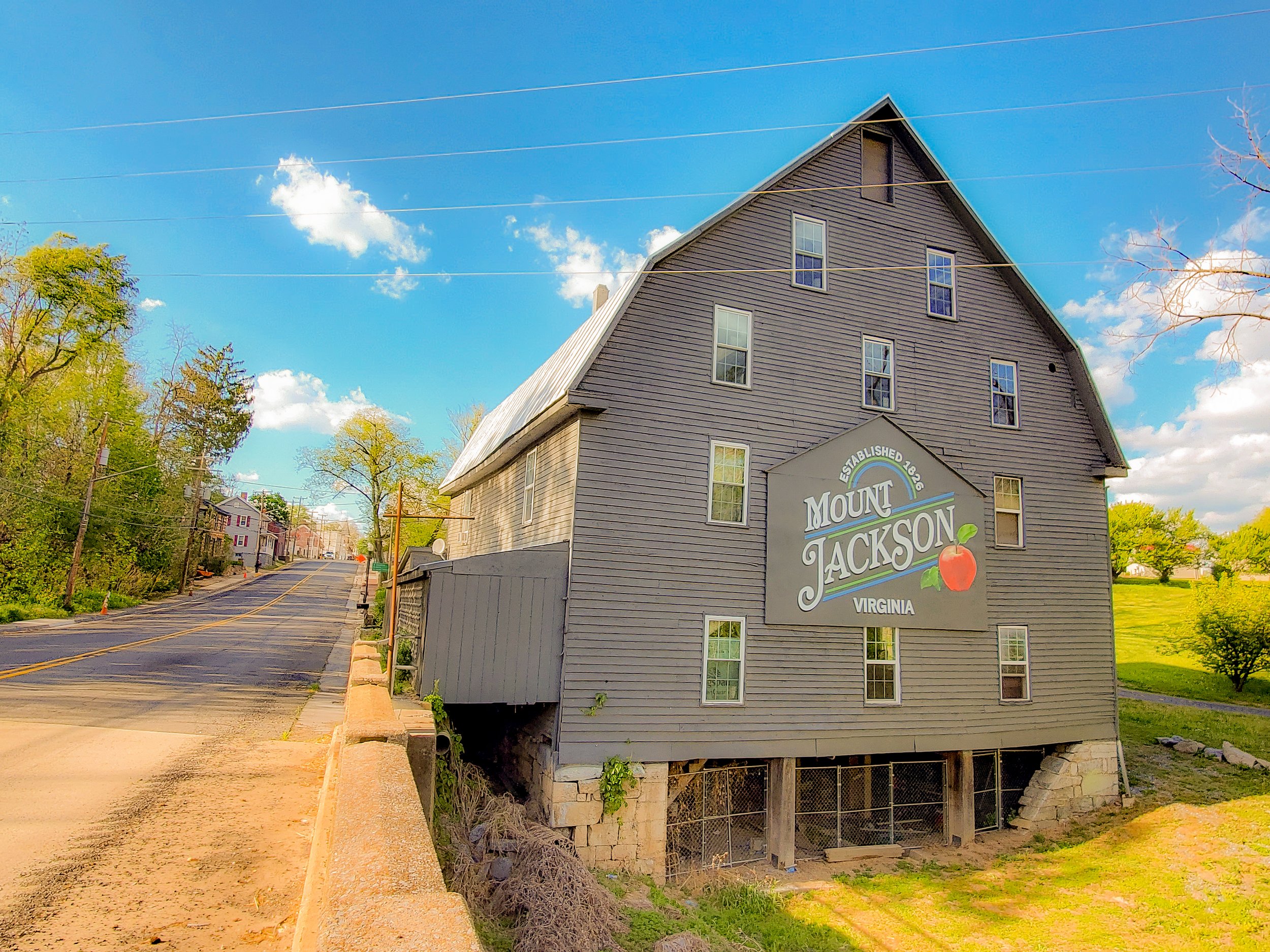 Mt Jackson mill and road Mt Jackson VA.jpg