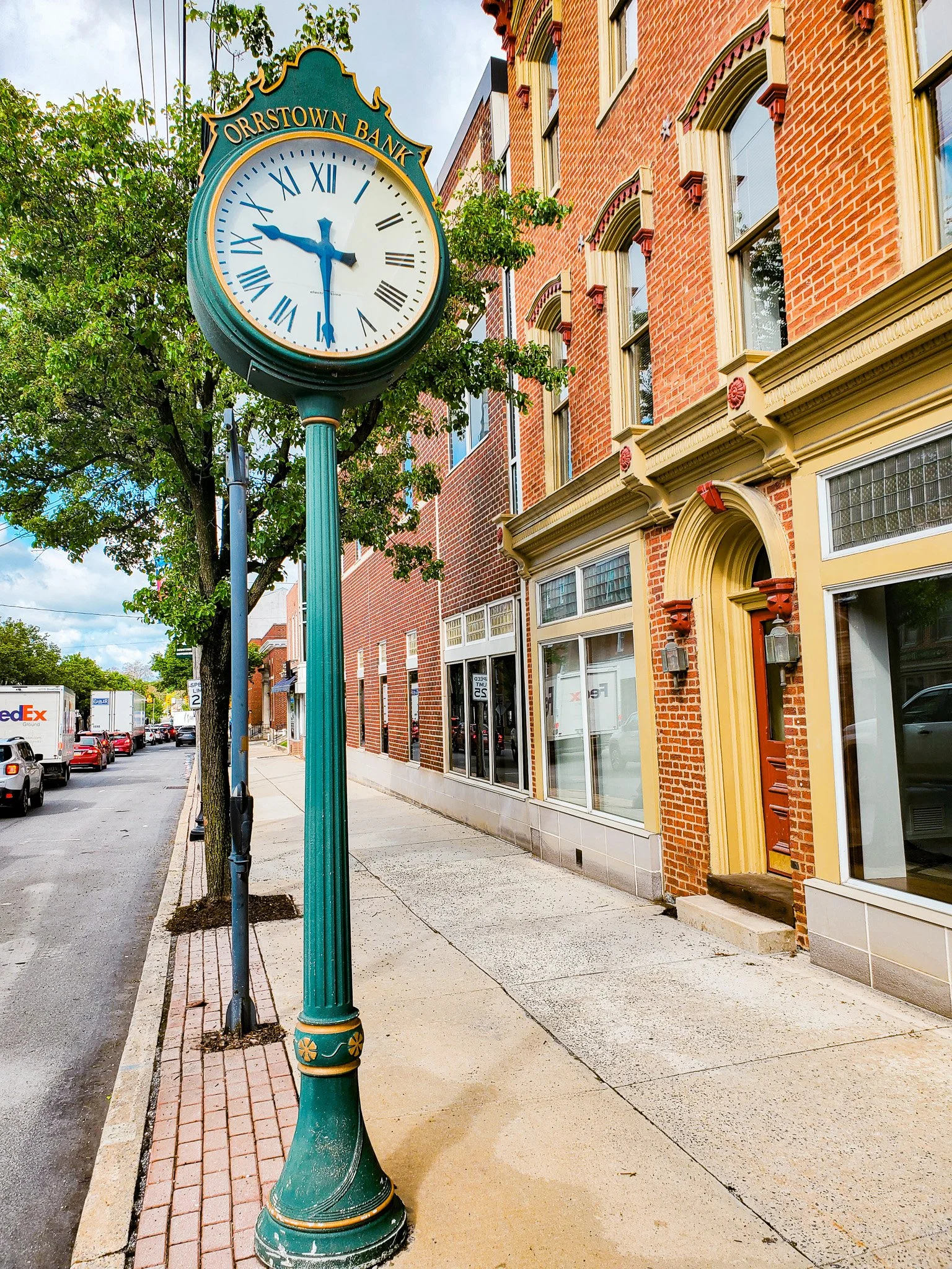 Orrstown Bank clock Shippensburg PA.jpg