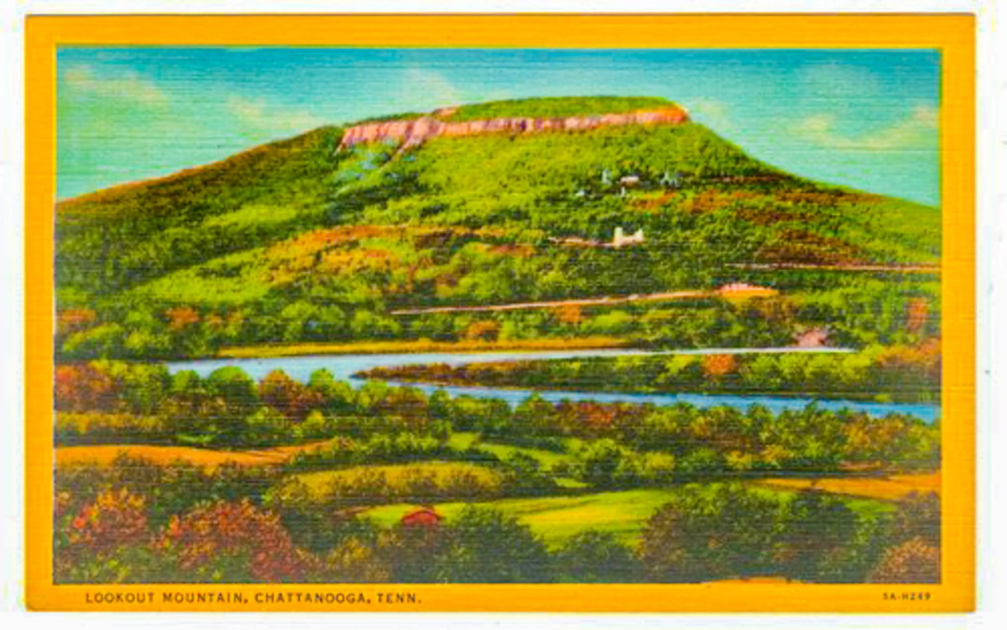 Lookout Mountain Postcard