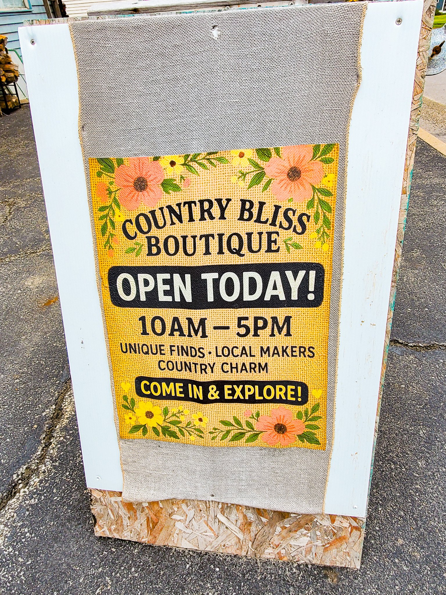 Country Bliss Boutique sign Hop Bottom PA.jpg