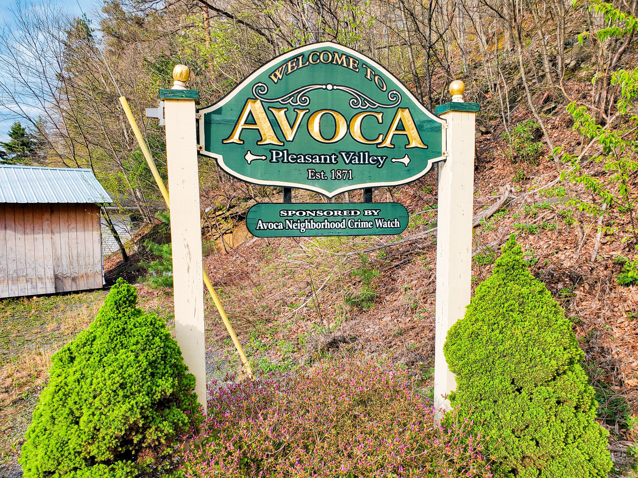 Avoca PA welcome sign.jpg