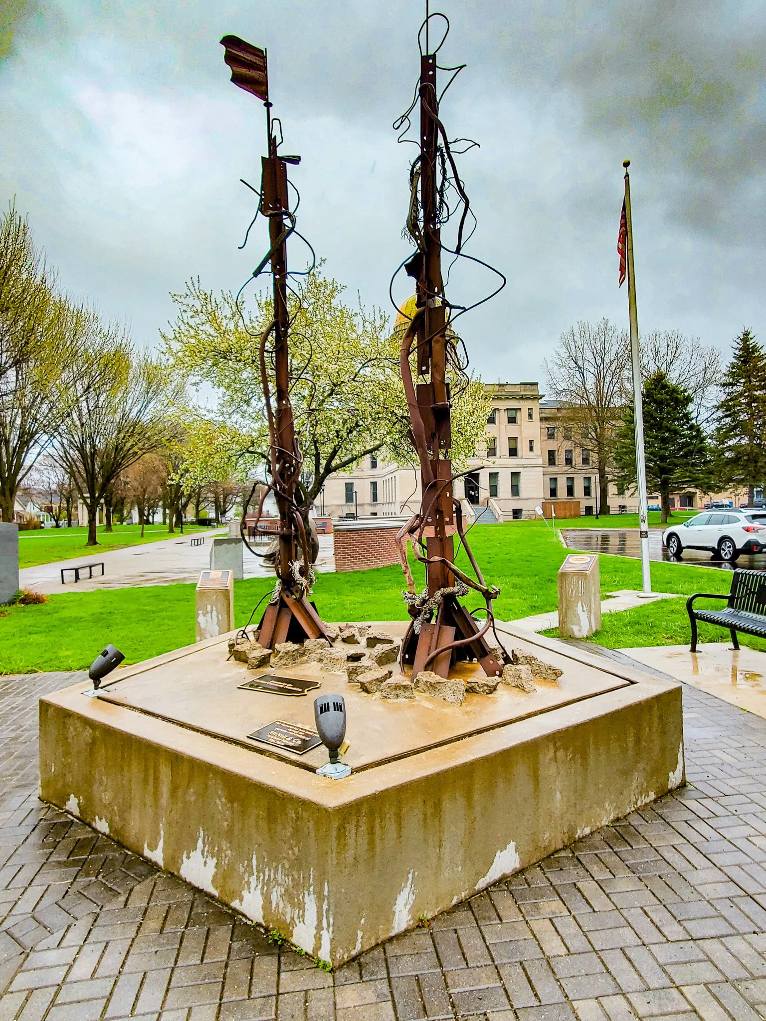 WTC artifacts Cortland NY.jpg