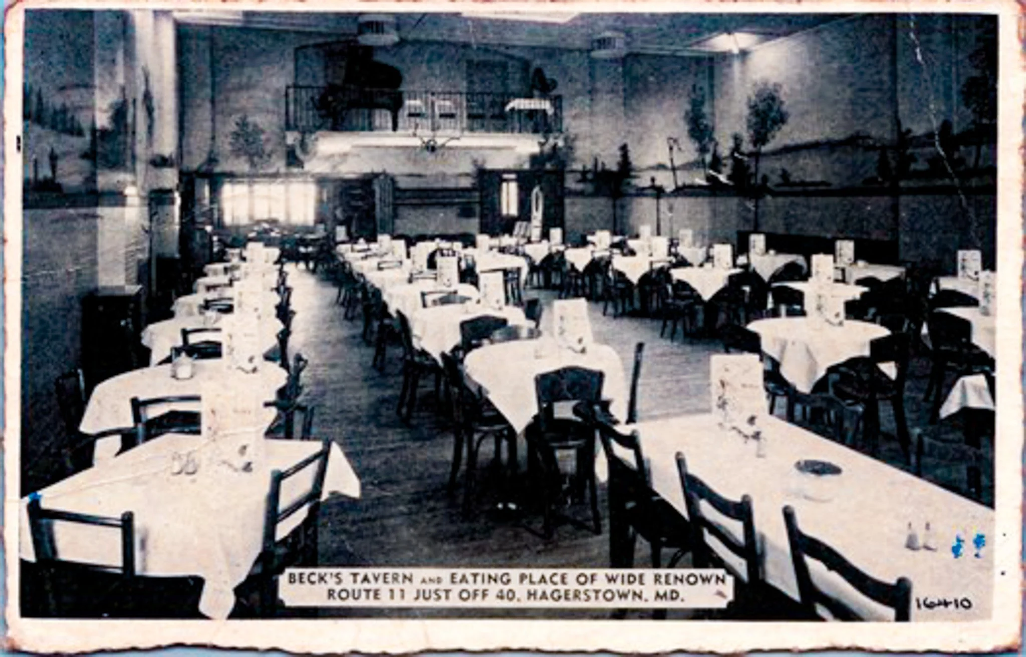 PC Becks Tavern and Eating place postard Hagerstown MD.jpg