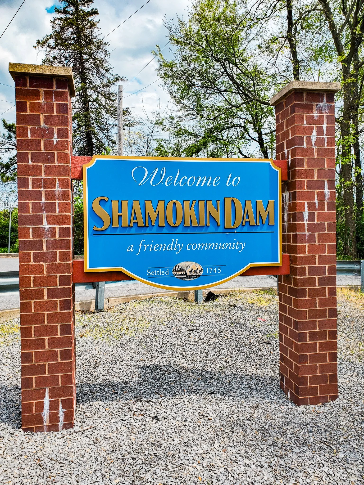 Shamokin Dam welcome sign PA.jpg