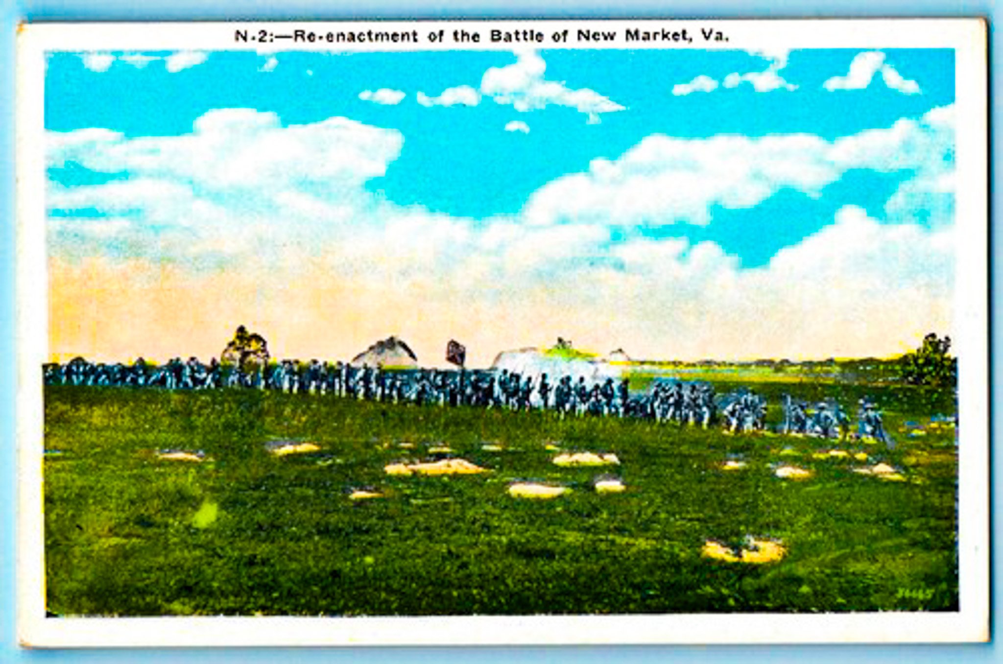 New Market battlefield postcard New Market VA.jpg