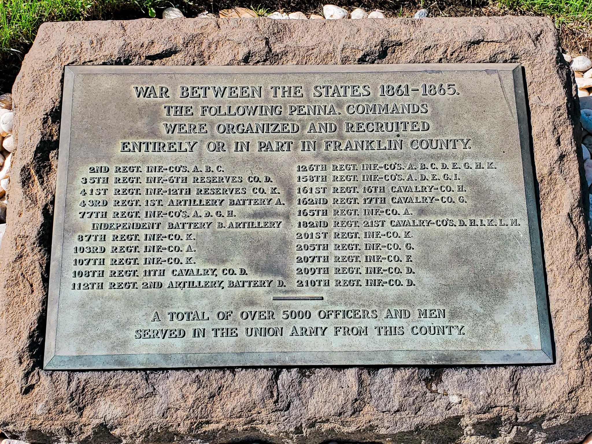 Civil War marker sign Chambersburg PA  fountain.jpg