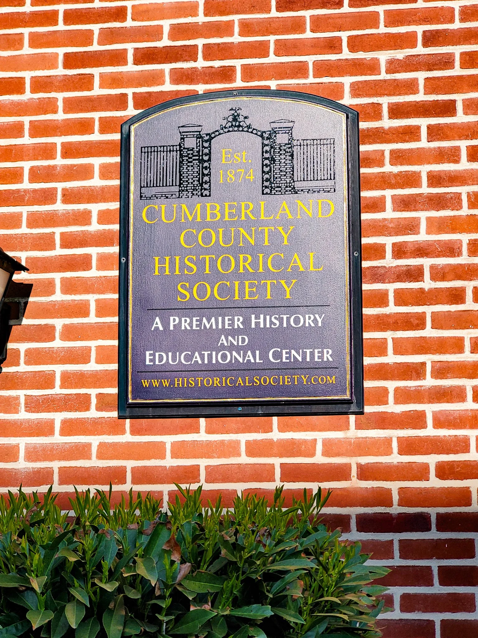 Cumberland County Historical Society sign Carlisle PA.jpg