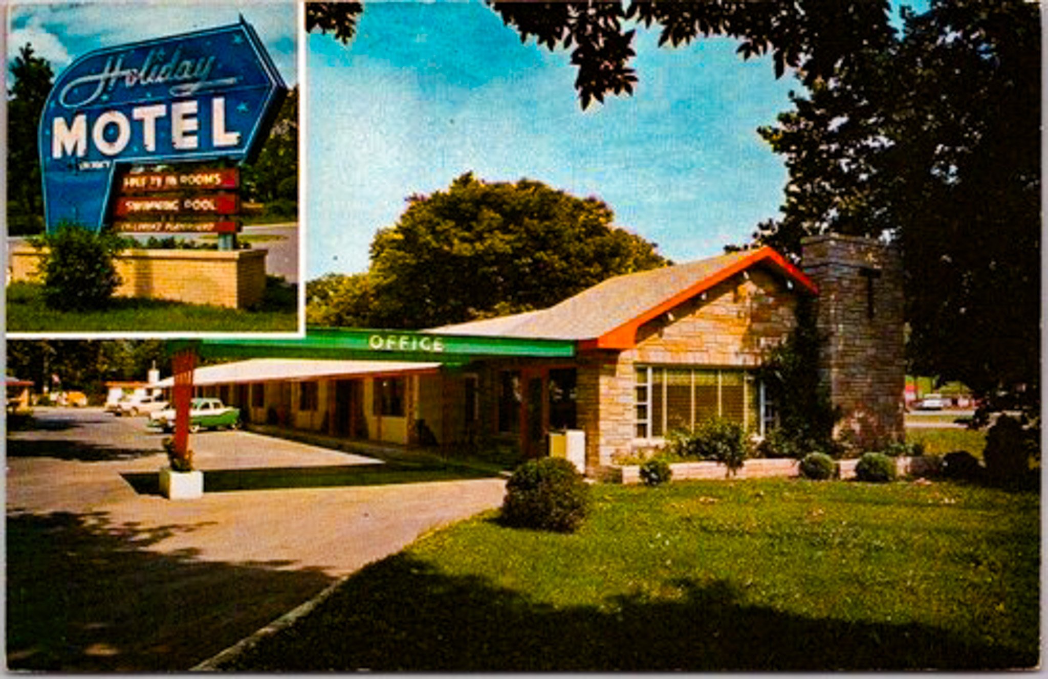 Holiday Motel postcard Cloverdale VA.jpg