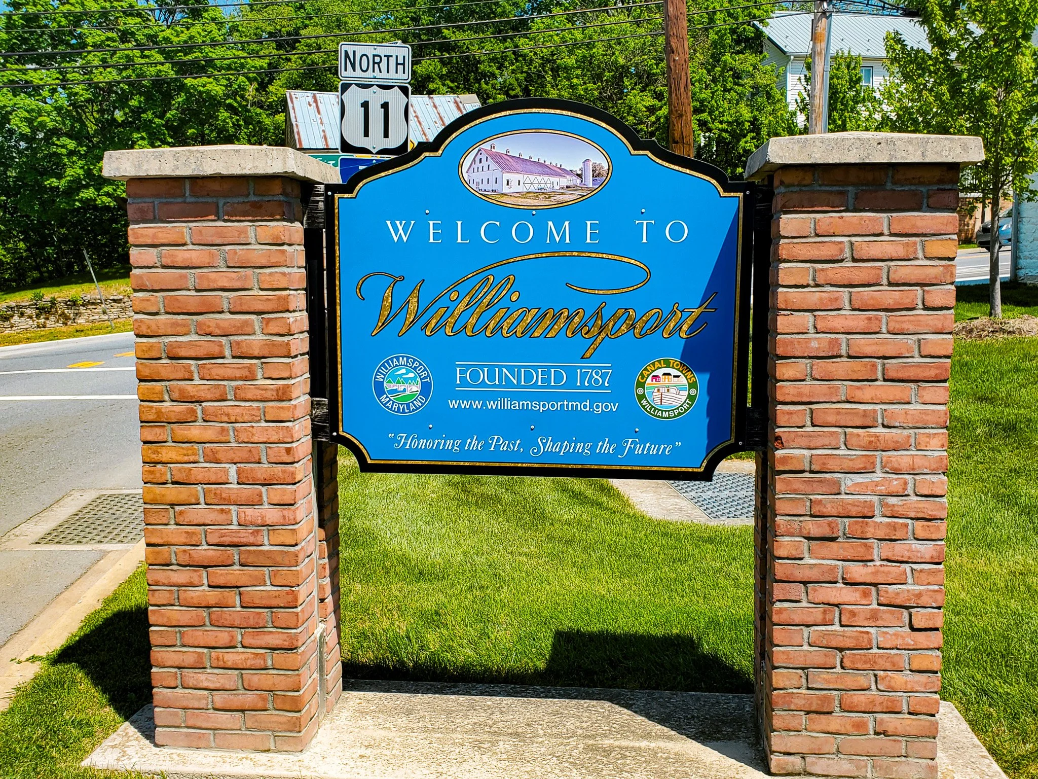 Williamsport MD welcome sign 2.jpg