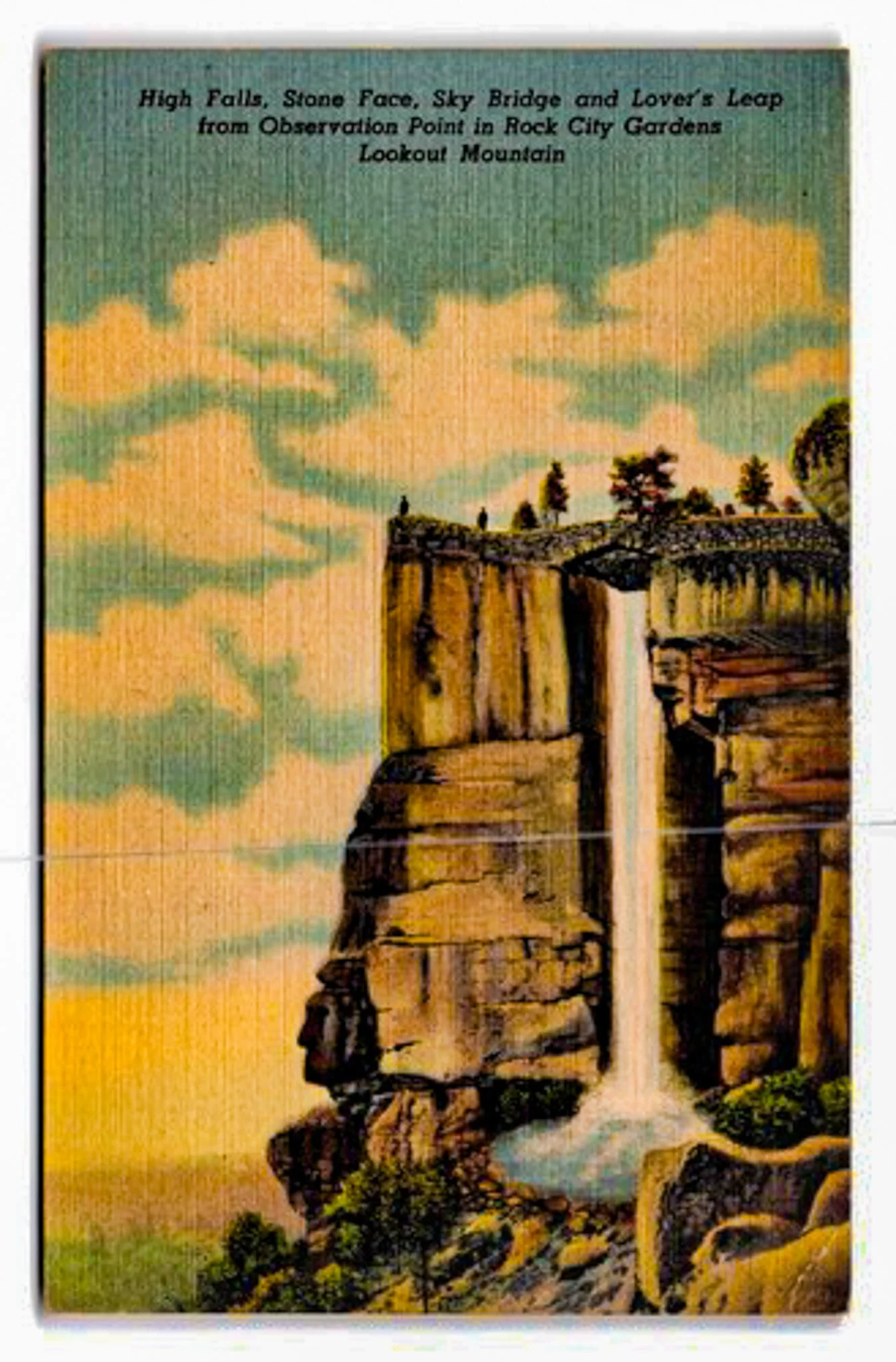 Lookout Mountain Postcard