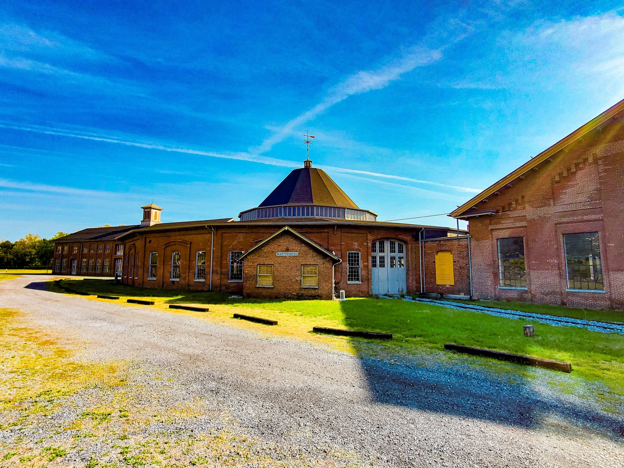Roundhouse and other building at Martinsburg WV.jpg