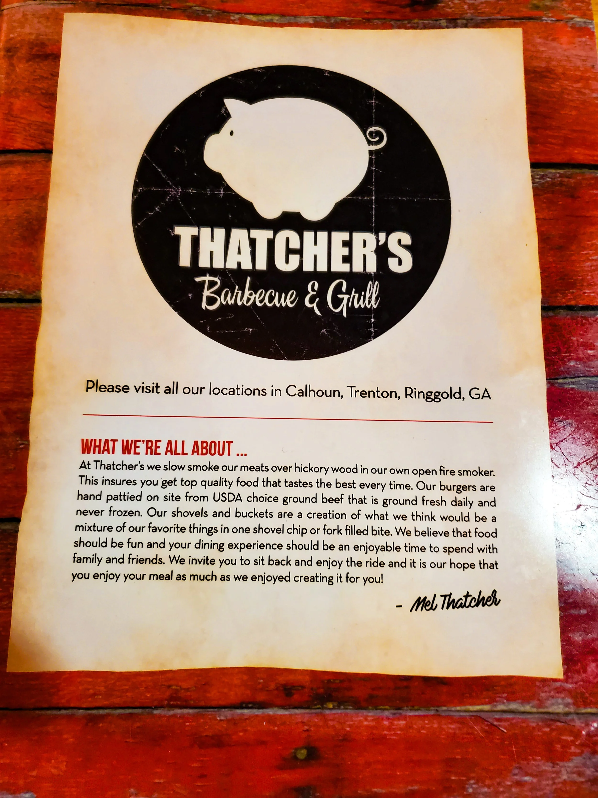 Thatcher's BBQ