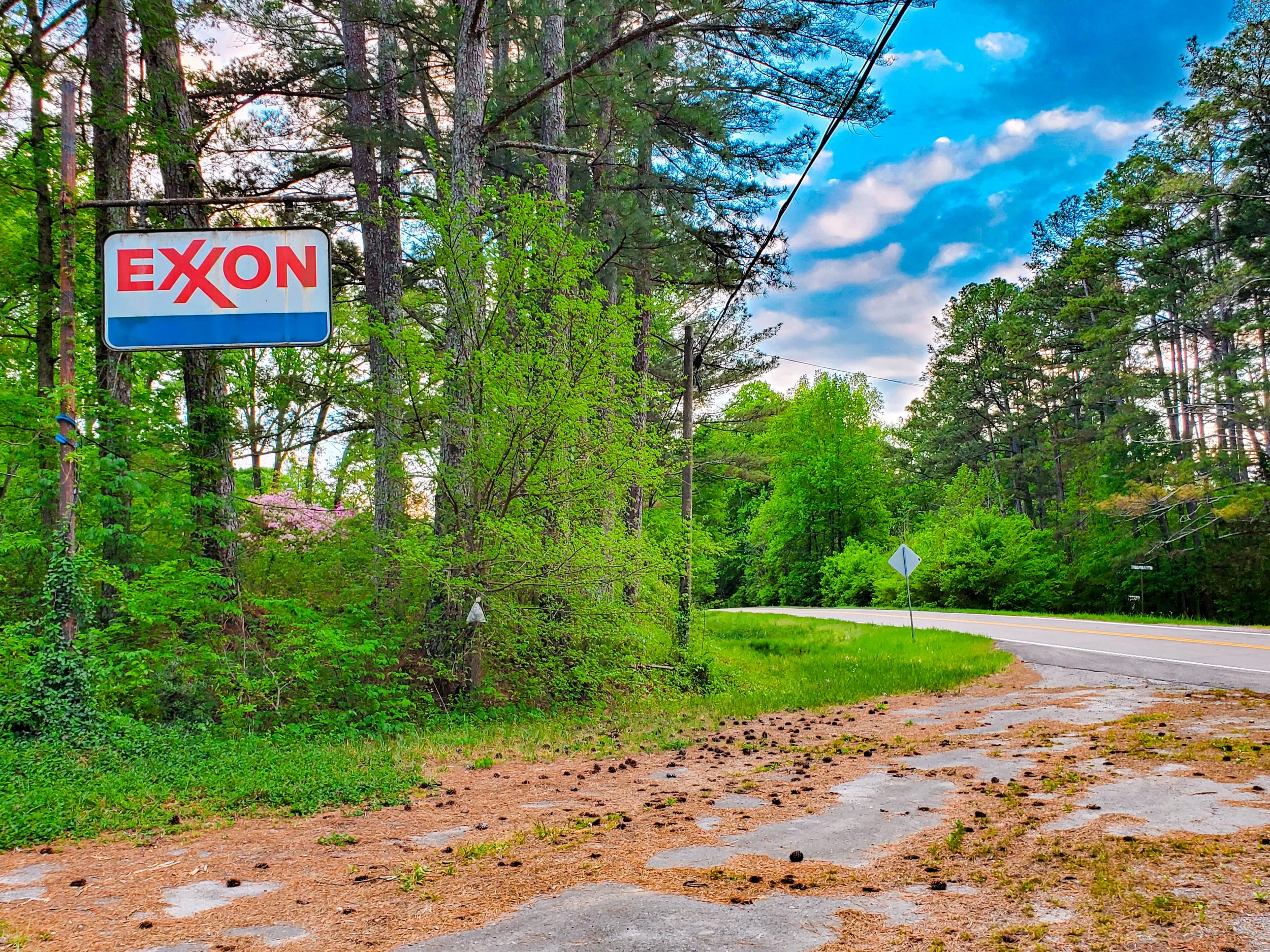Old Exxon Sign