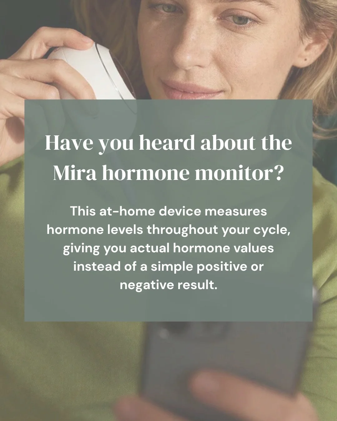 The Mira hormone monitor is one of the most exciting at-home tools I&rsquo;ve seen for women who want to better understand their hormone patterns. Unlike traditional ovulation tests, it measures hormone levels over time, giving you a more complete pi