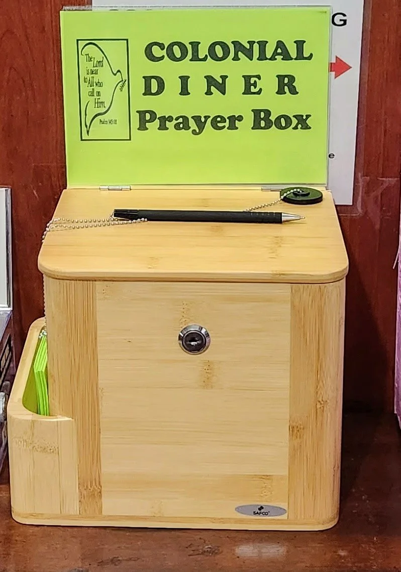 Community Outreach- Local business prayer box