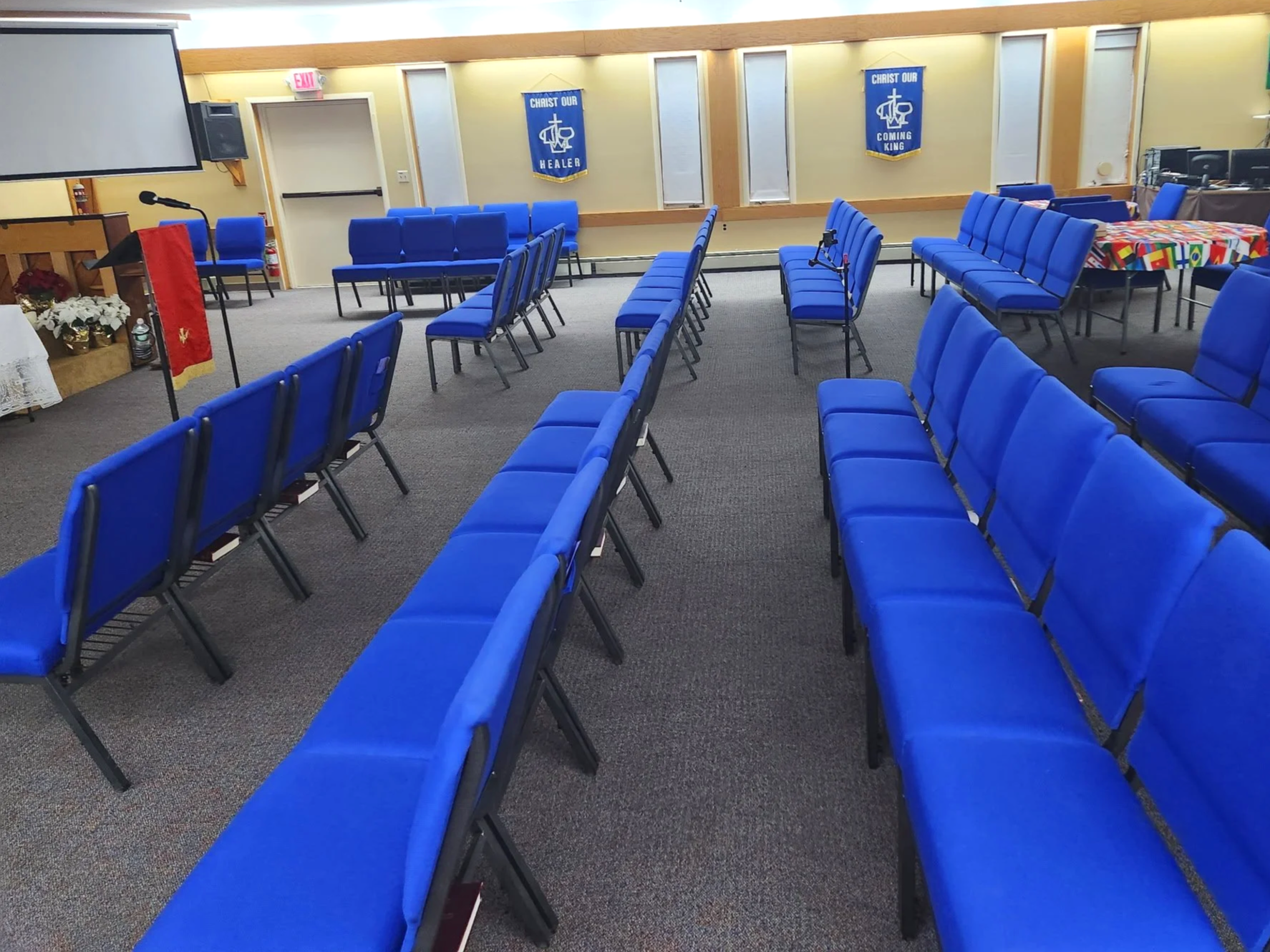 Spacious rows for accessibility