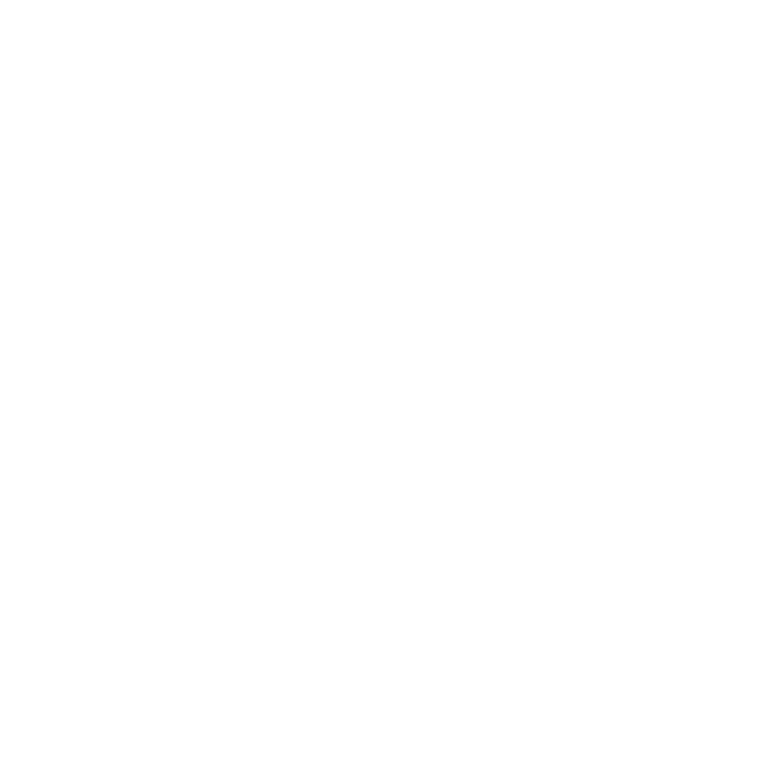Black and white Spotify logo with a circle and three curved lines inside.