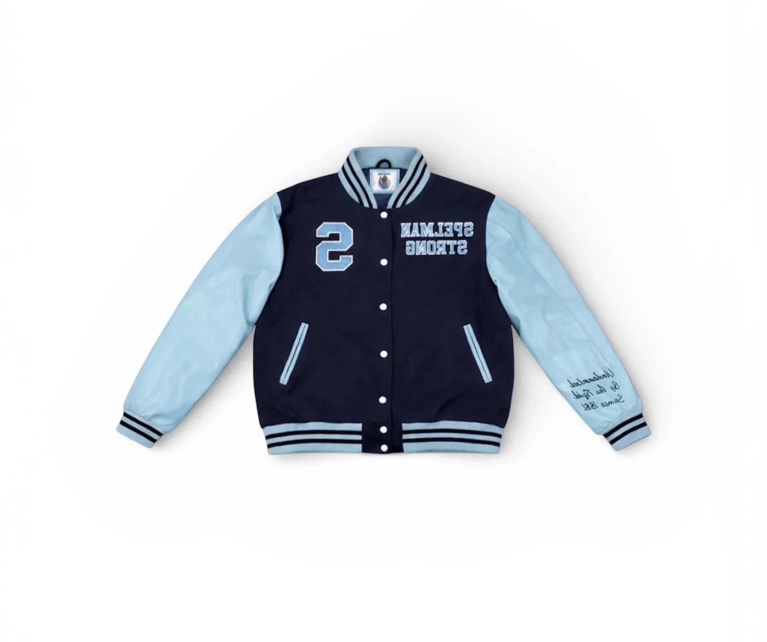 Spelman Strong Varsity Jacket - Navy