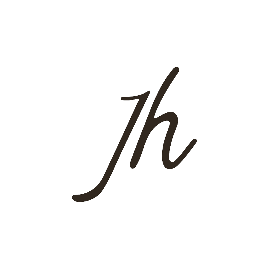 A black logo with the text "1/6th" written in a cursive font.