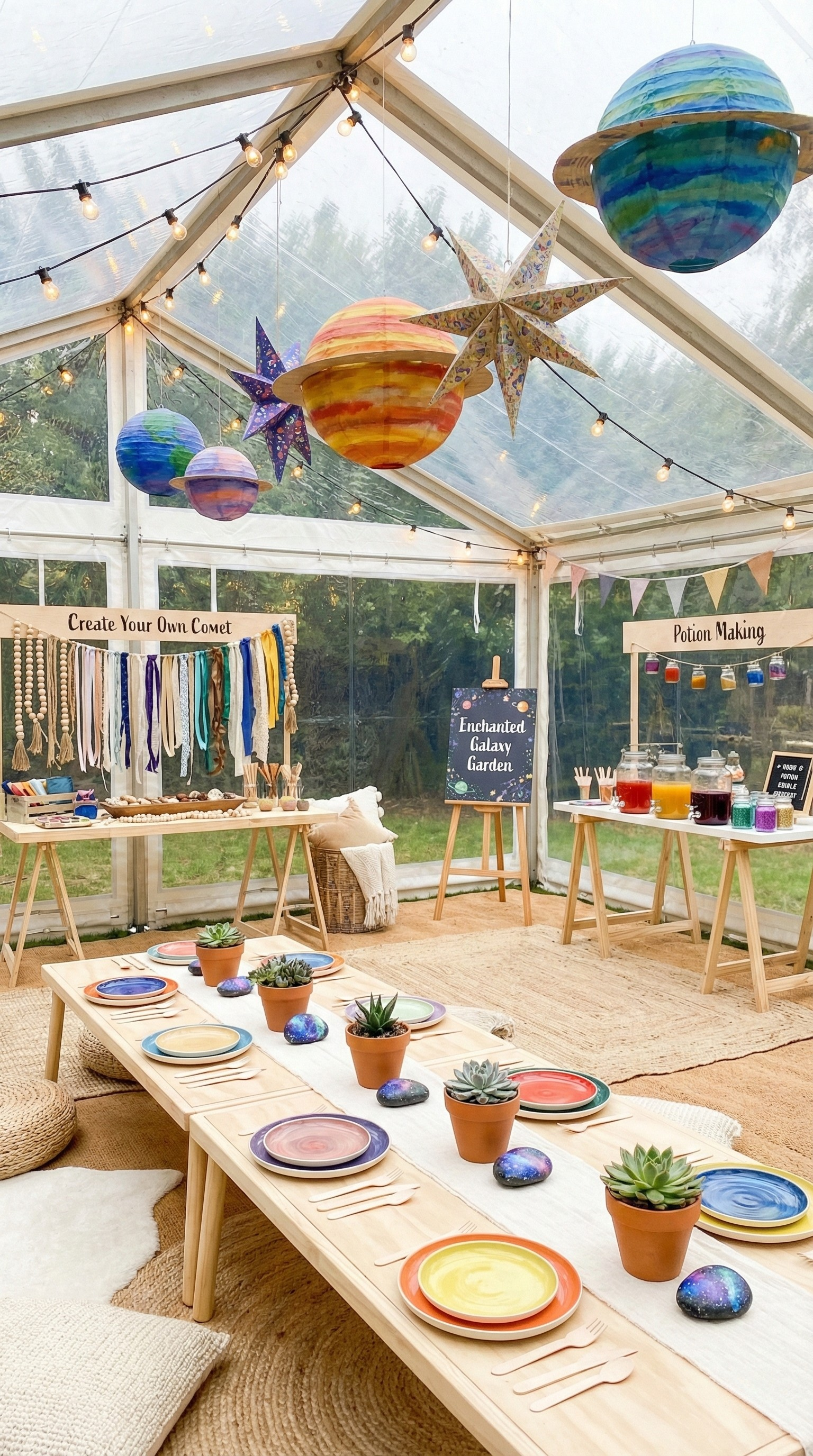 Enchanted Galaxy Garden