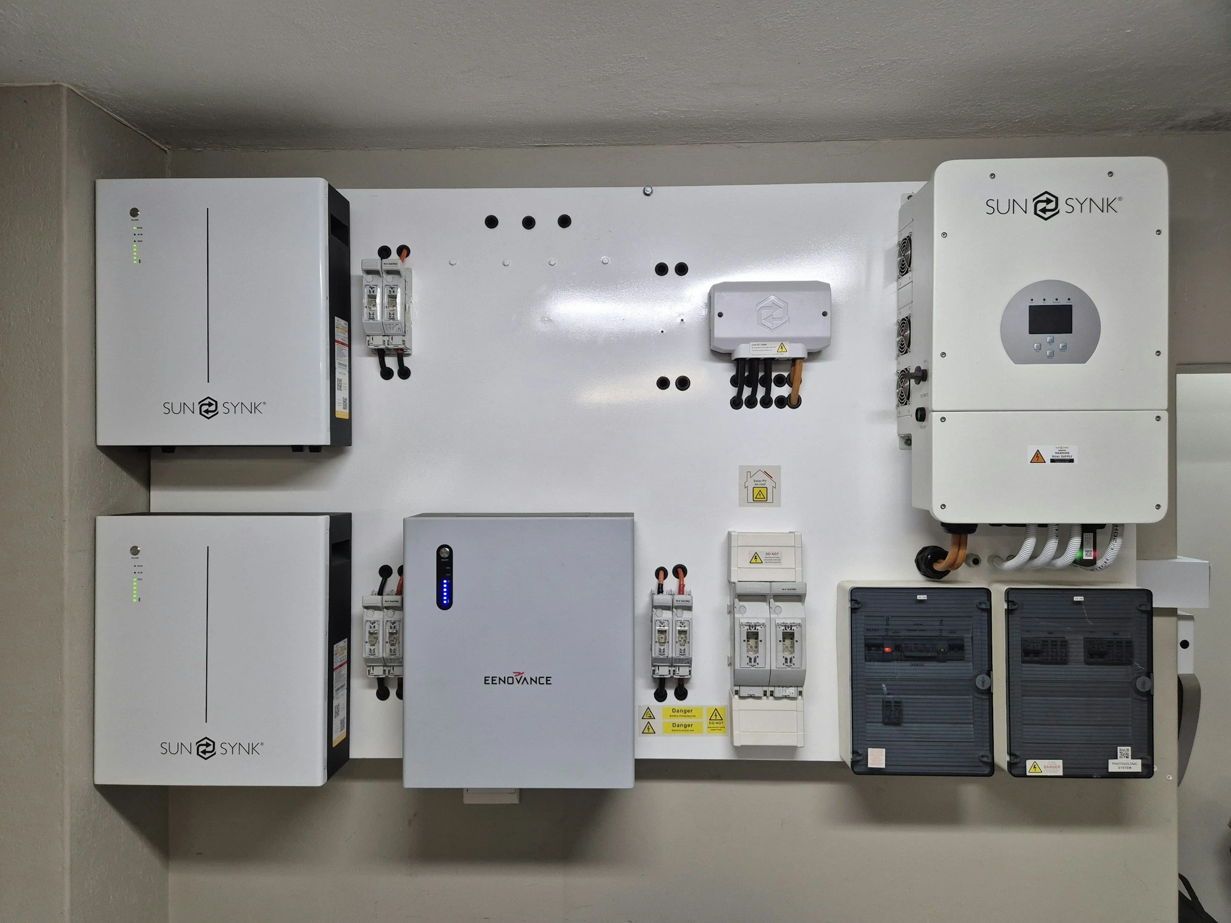 Electrical pannel and solar install
