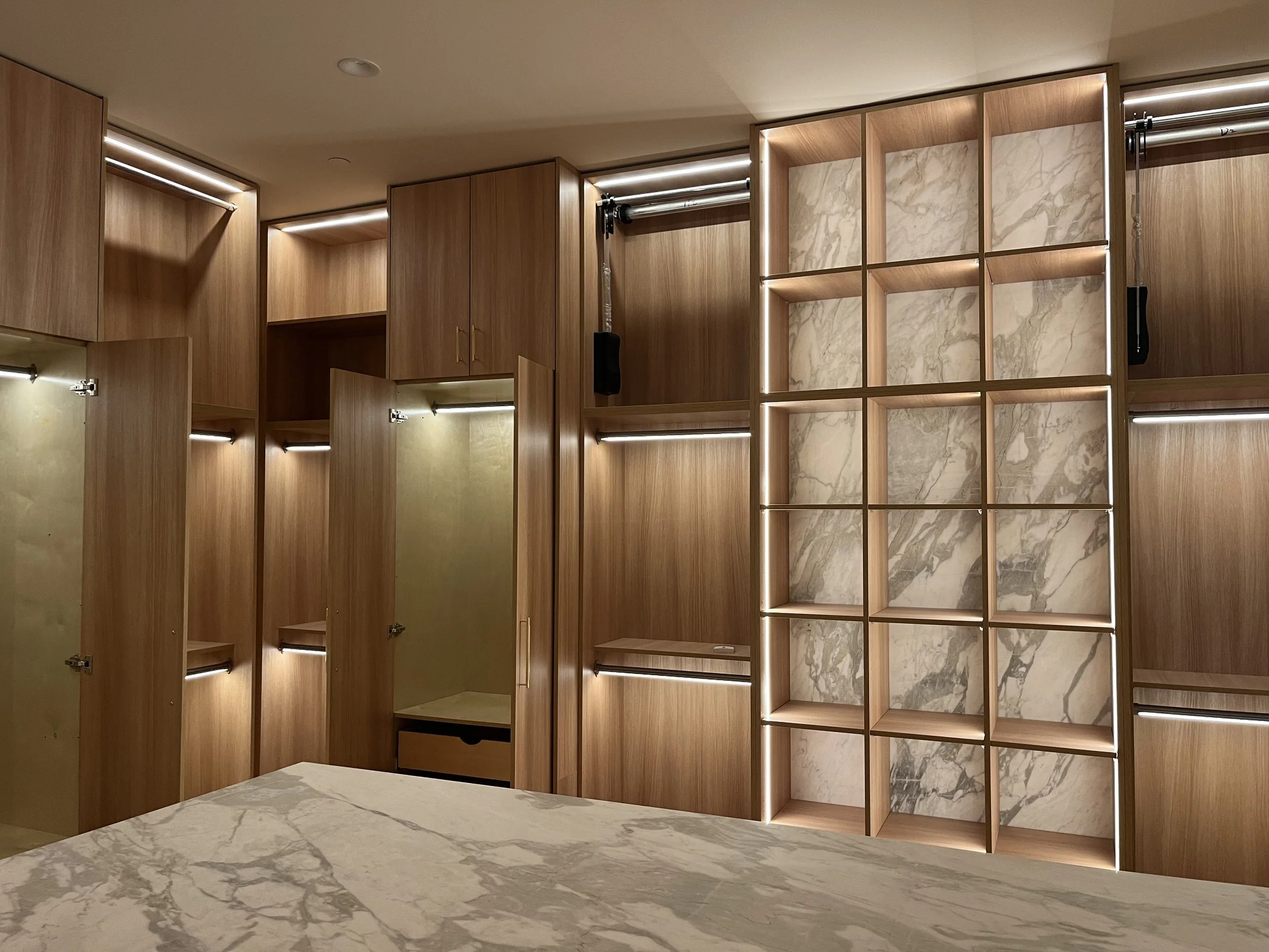 Architectual lighting smart close photos