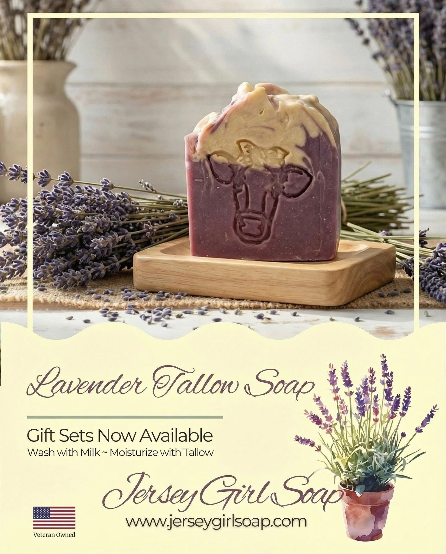 What if your soap could actually help you slow down for a minute?

There&rsquo;s something about real lavender&mdash;true lavender essential oil&mdash;that just hits different. No fake fragrance, no overpowering scent&hellip; just that soft, calming 