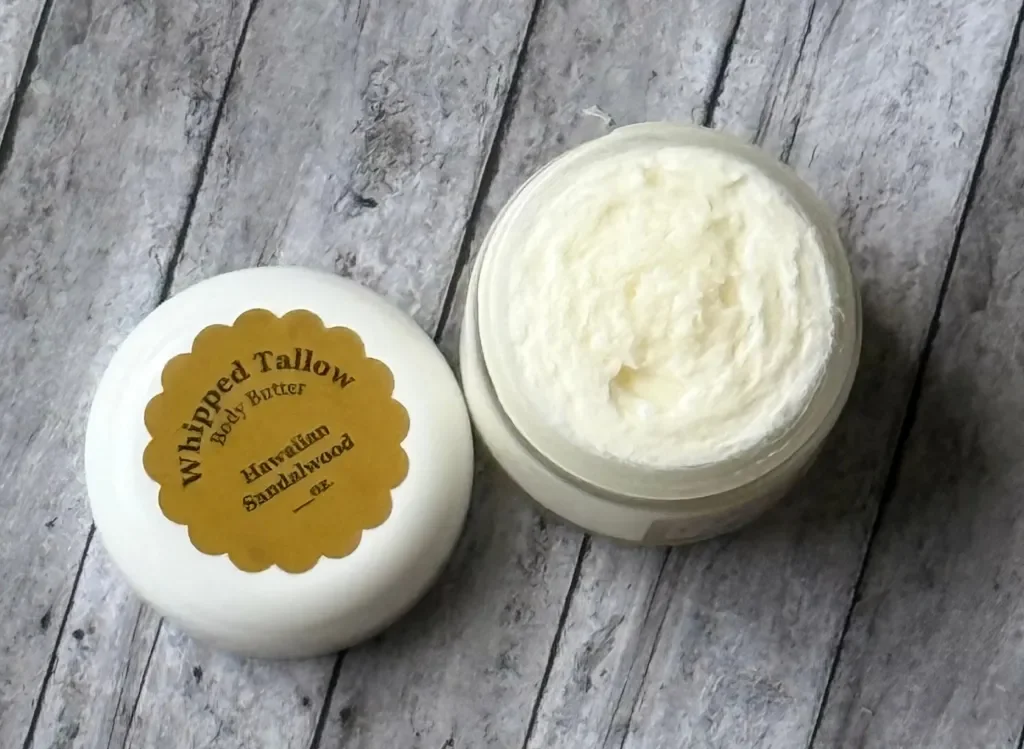 Hawaiian Sandalwood Whipped Tallow Body Butter