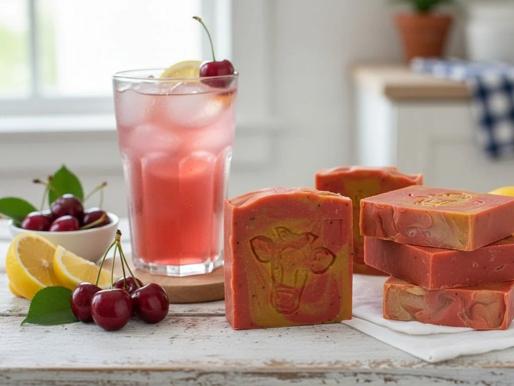 Cherry Lemonade Twist Soap