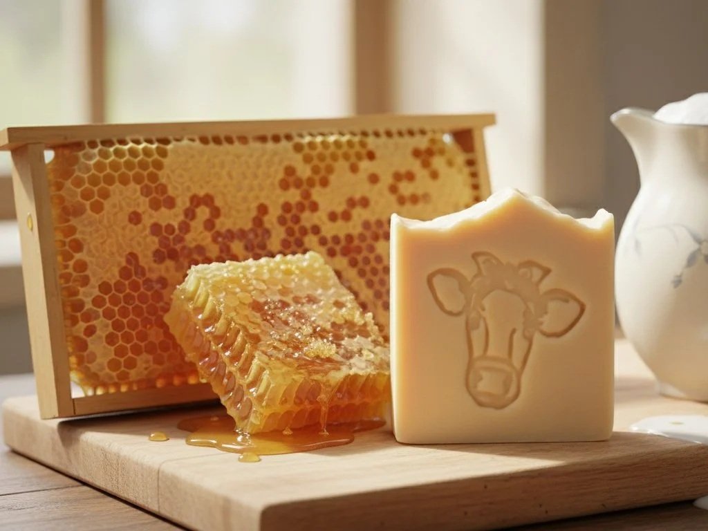 Unscented Raw Milk & Tallow Soap