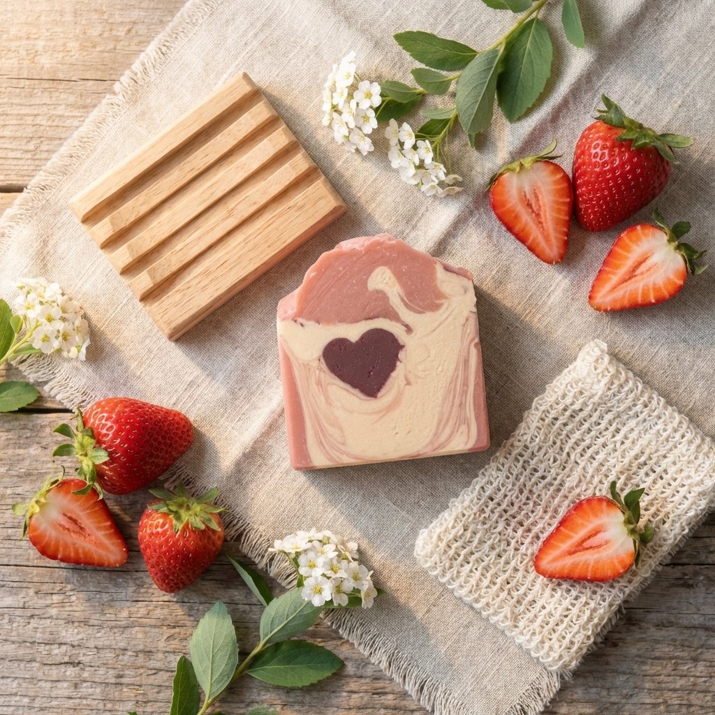 Strawberries & Cream Gift Set