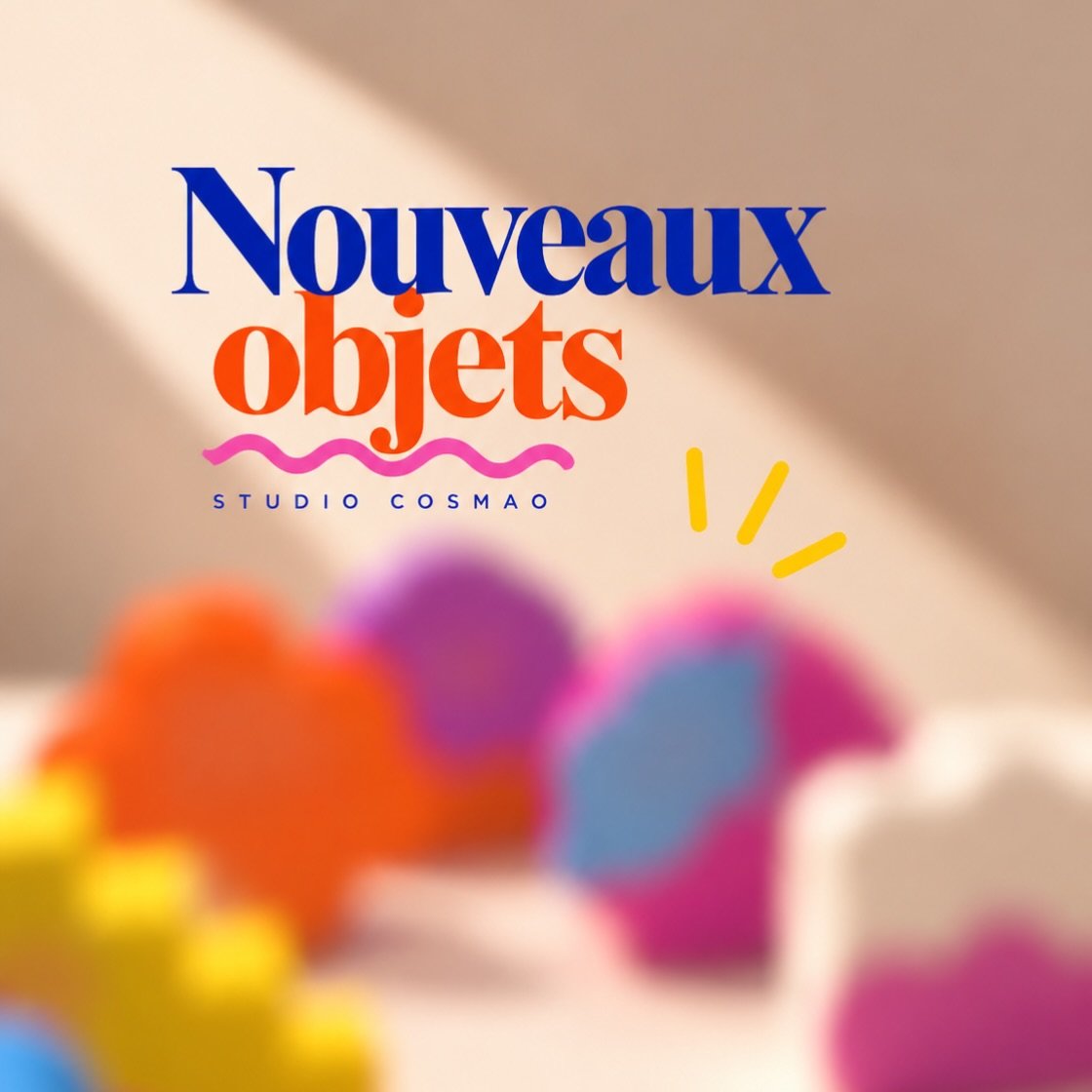 👀 De nouvelles formes s&rsquo;appr&ecirc;tent &agrave; se poser sur vos tables&hellip;

Apr&egrave;s les magnets, Studio Cosmao continue de jouer avec les couleurs et les formes pour faire entrer le design dans les petits d&eacute;tails du quotidien