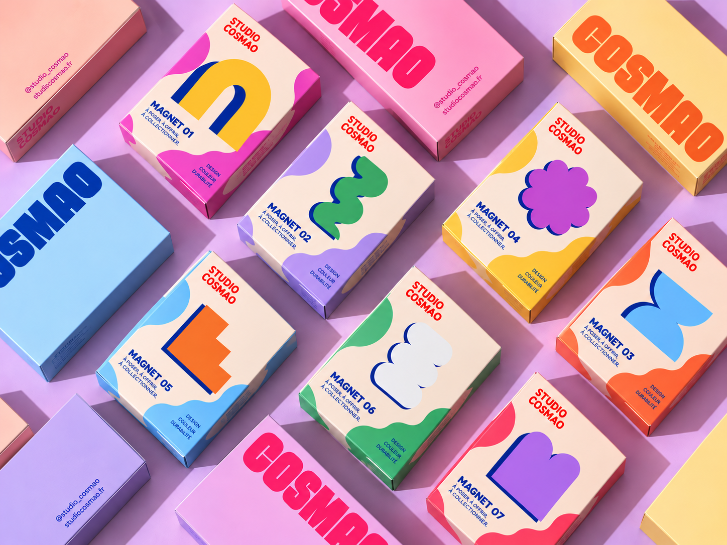 🌈 COLLECTION COMPLÈTE — LES 7 MAGNETS