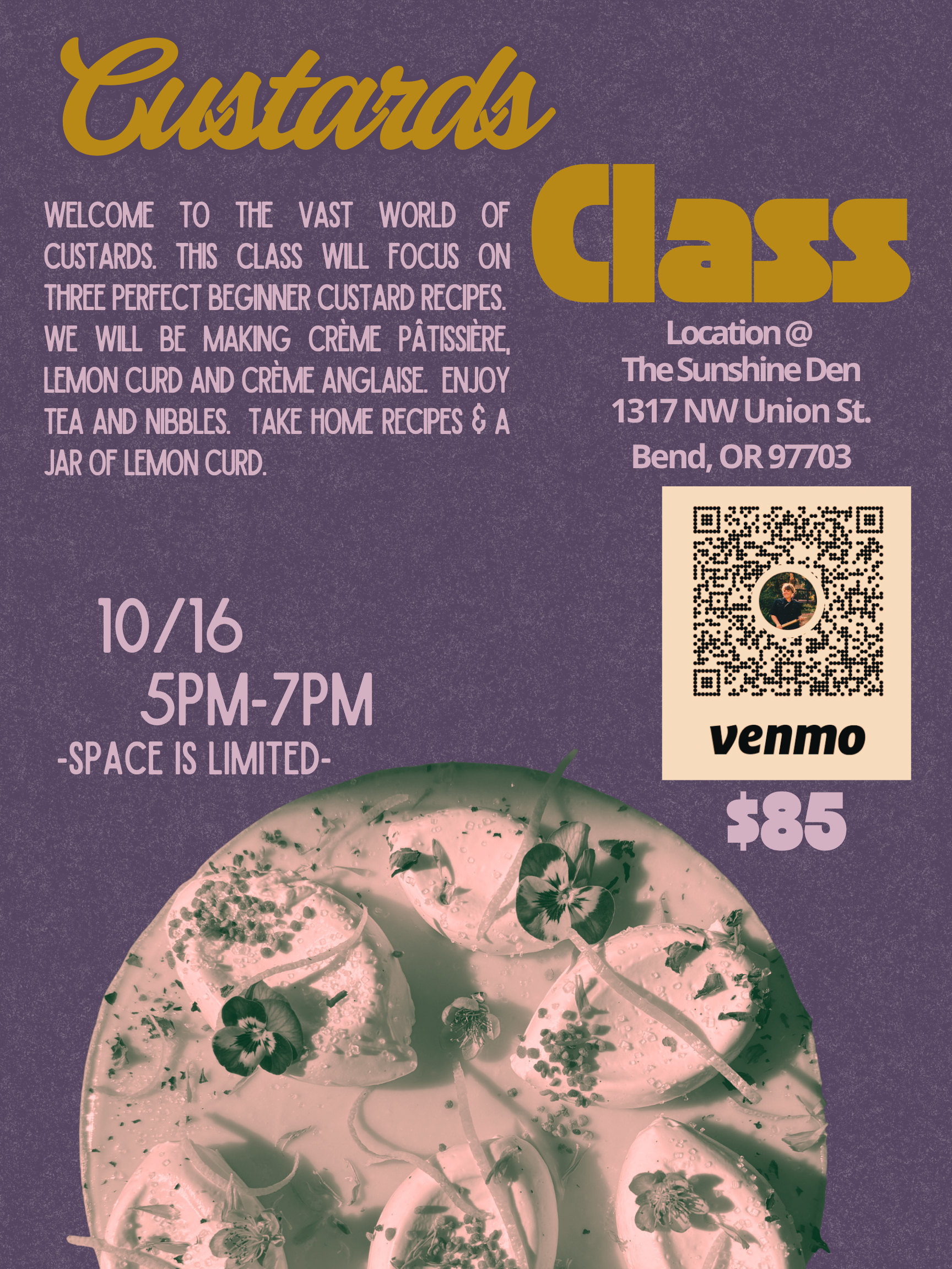 CUSTARDS CLASS 10/16