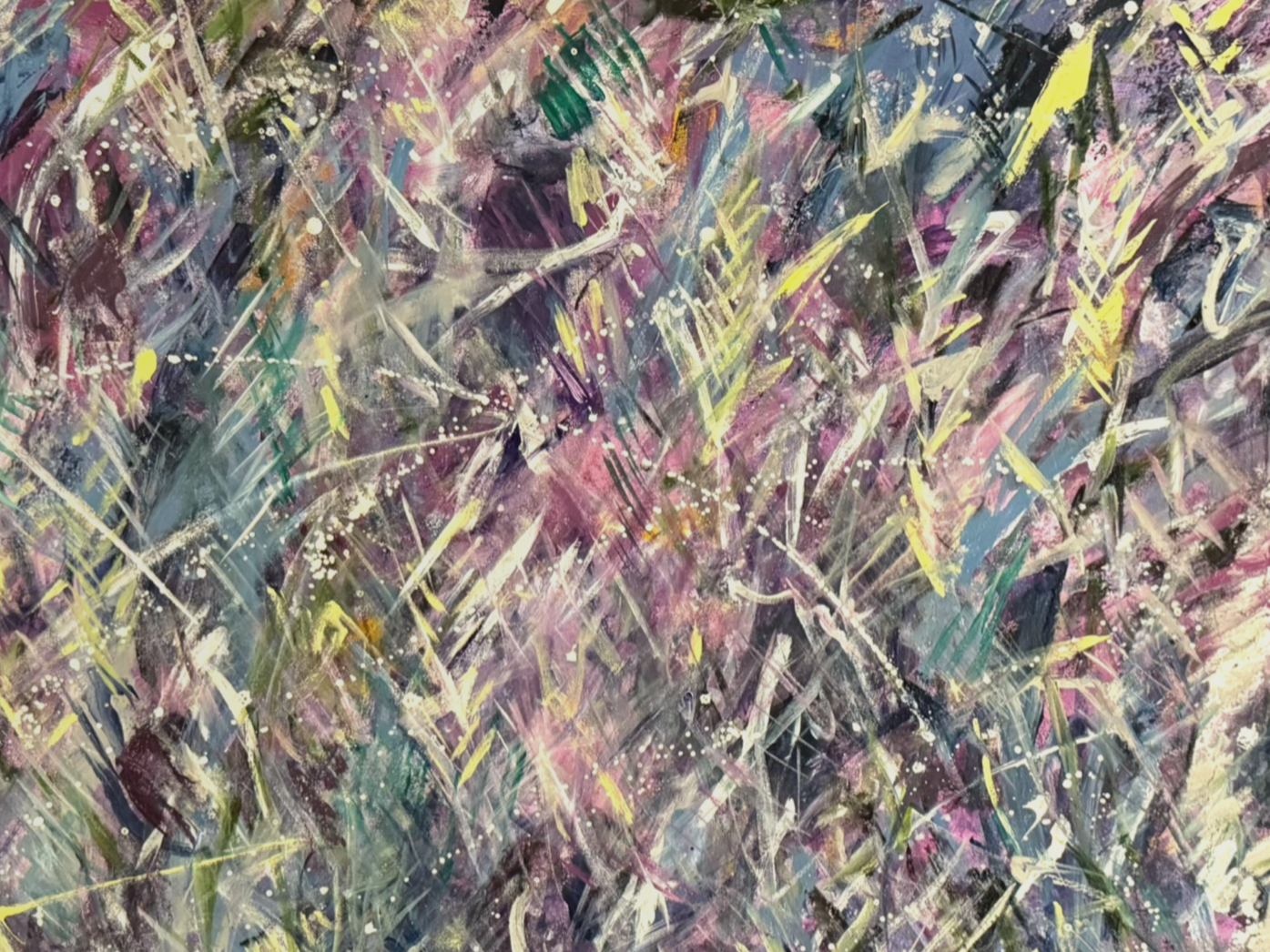 Tropical Winter III, 36 × 48 in.